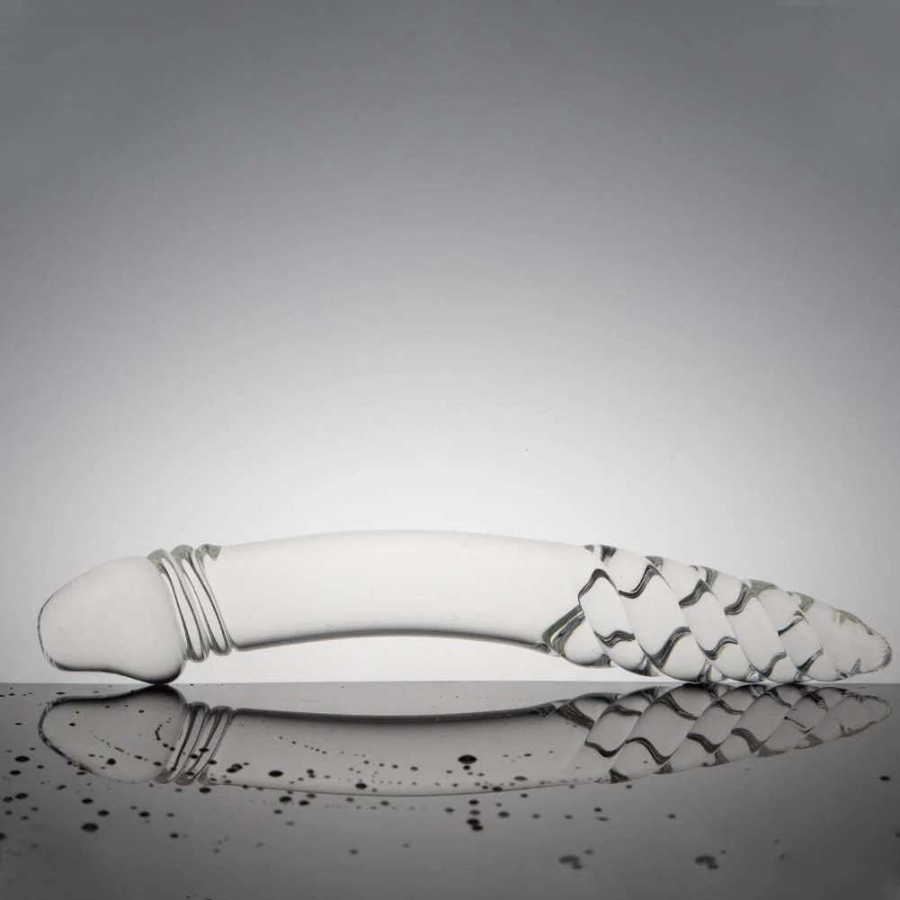 TwistLust Dual Glass Dildo - Image 5