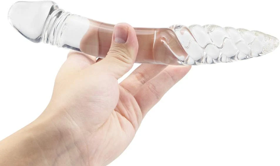 TwistLust Dual Glass Dildo - Image 6