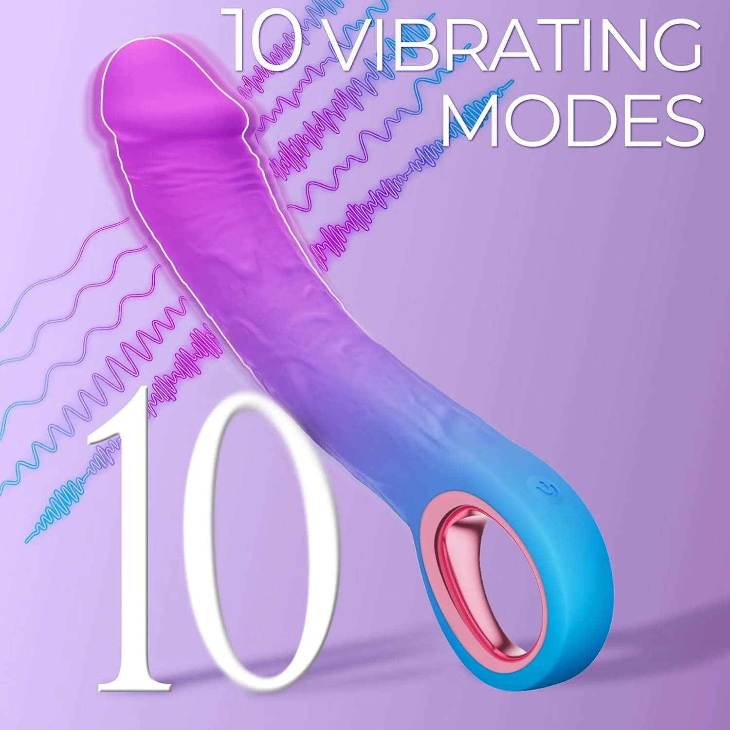VeinCurve 7.8-Inch Realistic G-Spot Dildo Vibrator - Image 2