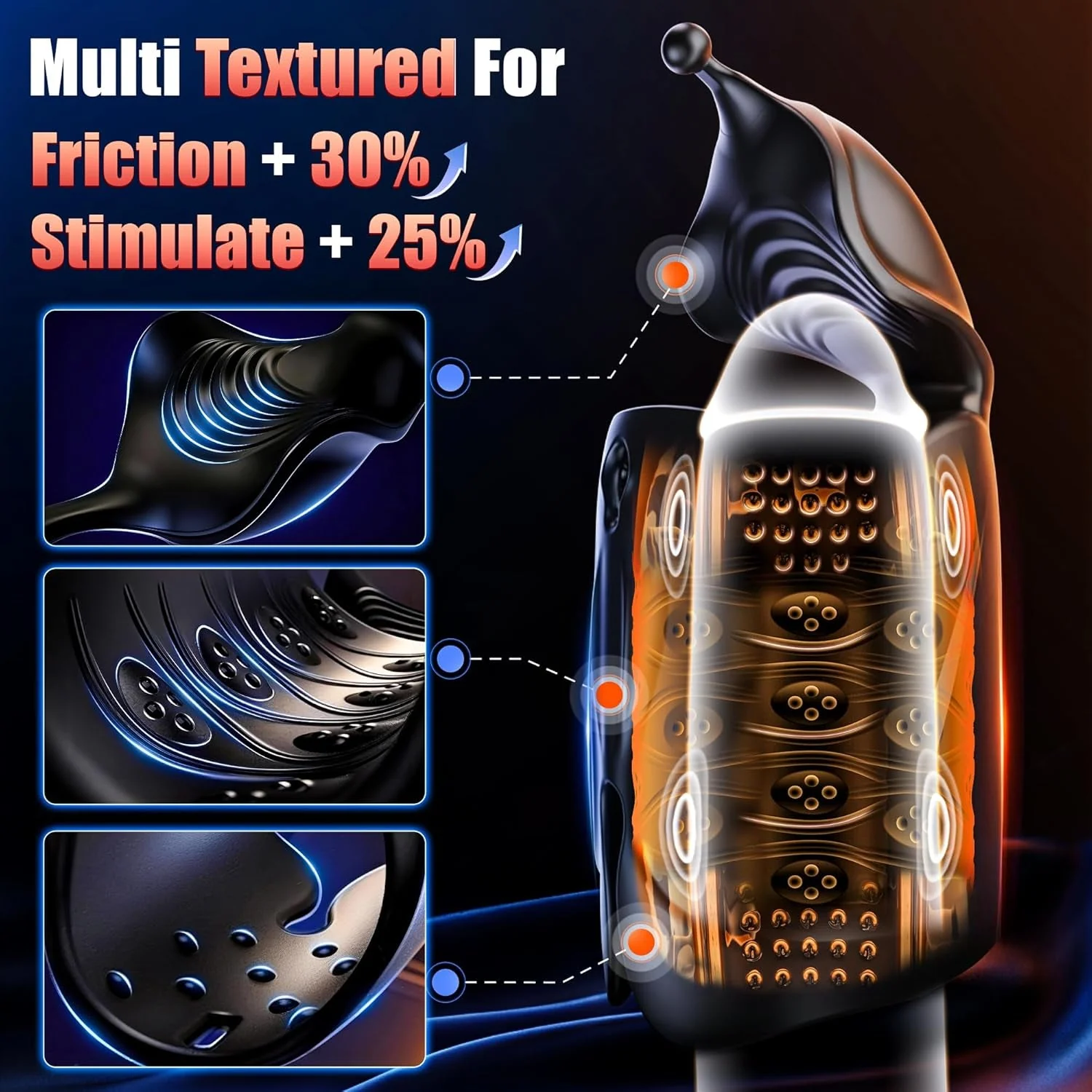 VeltrixSync Multi-Stimulation AI App Male Stroker - Image 7