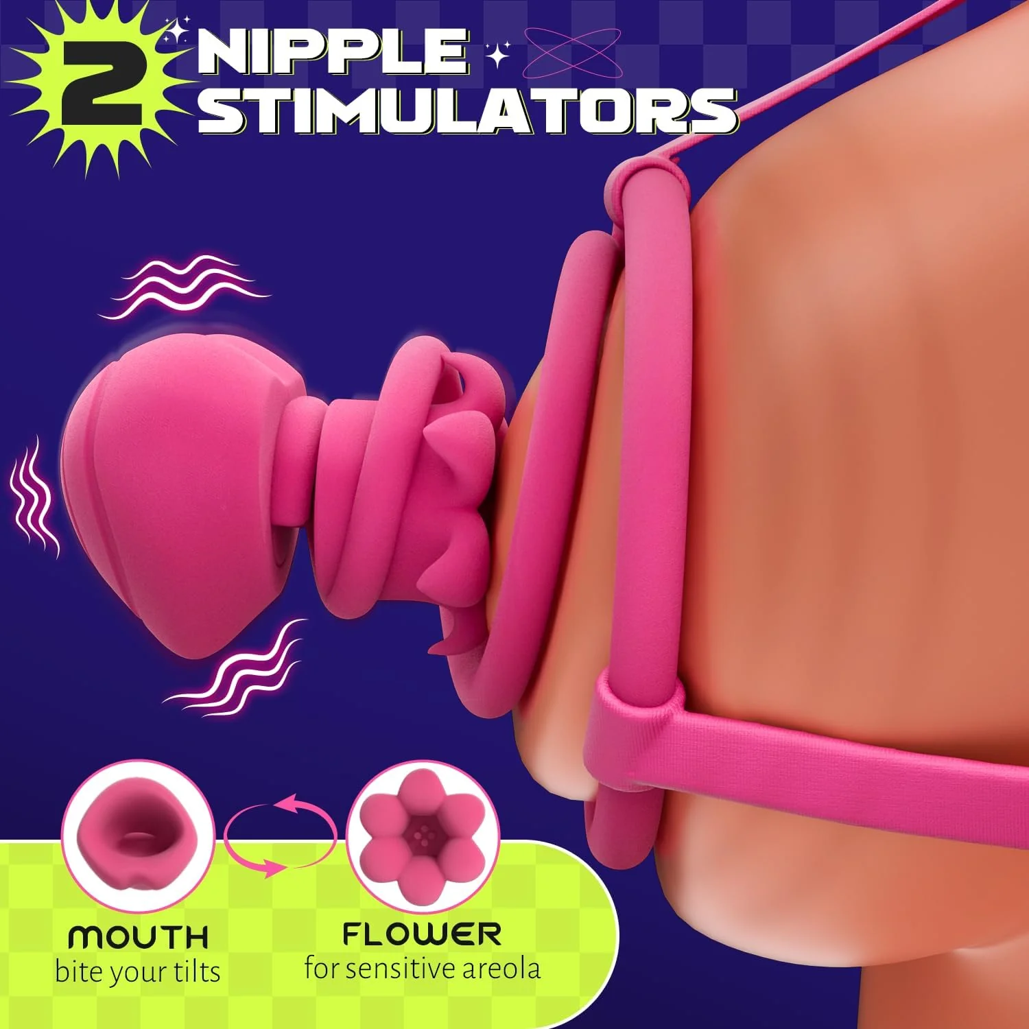 VelvetBikini Hands-Free Nipple Bra Vibrator - Image 6