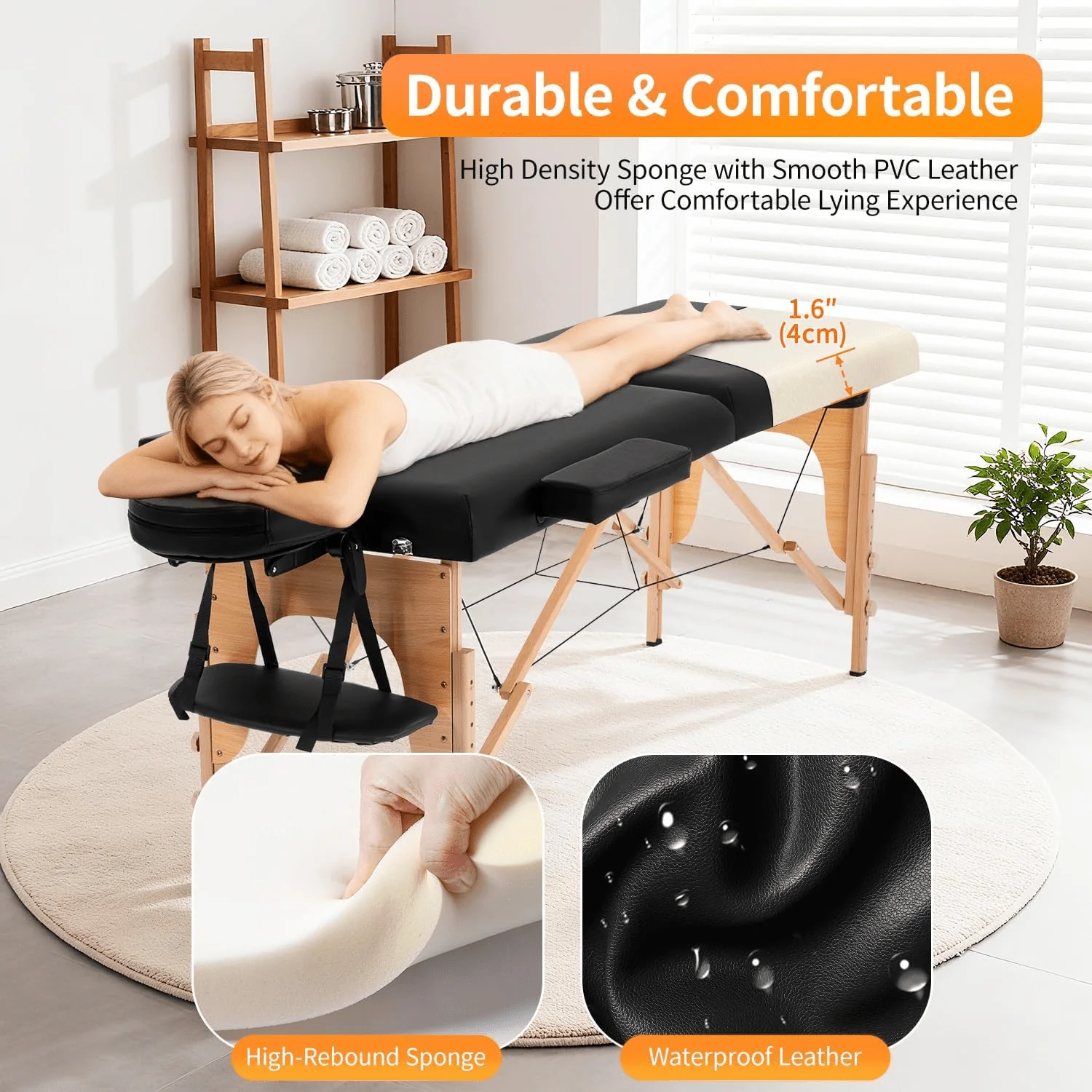 VelvetFold Portable Sensual Massage Sex Table - Image 5