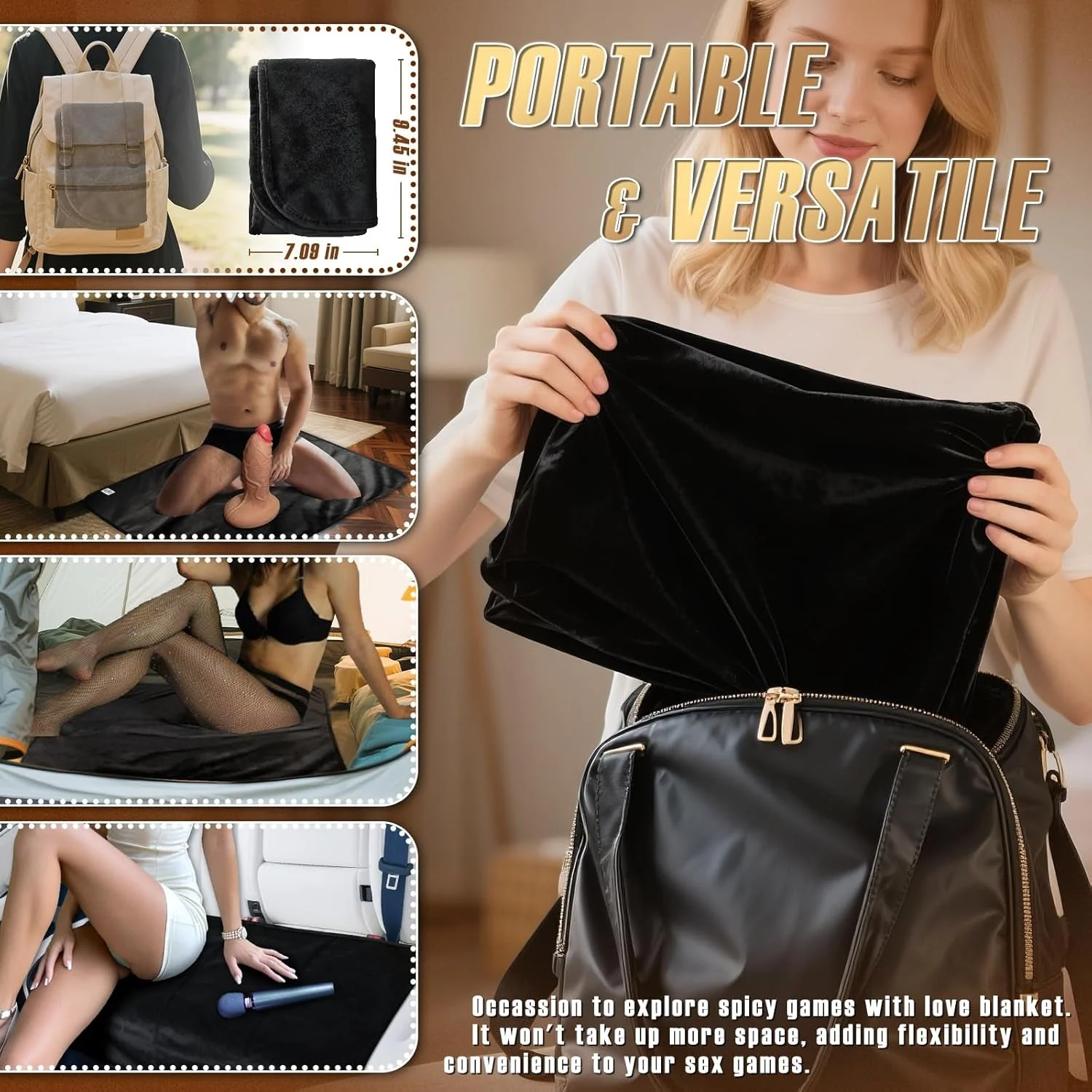 VelvetGuard Waterproof Sex Blanket - Image 6
