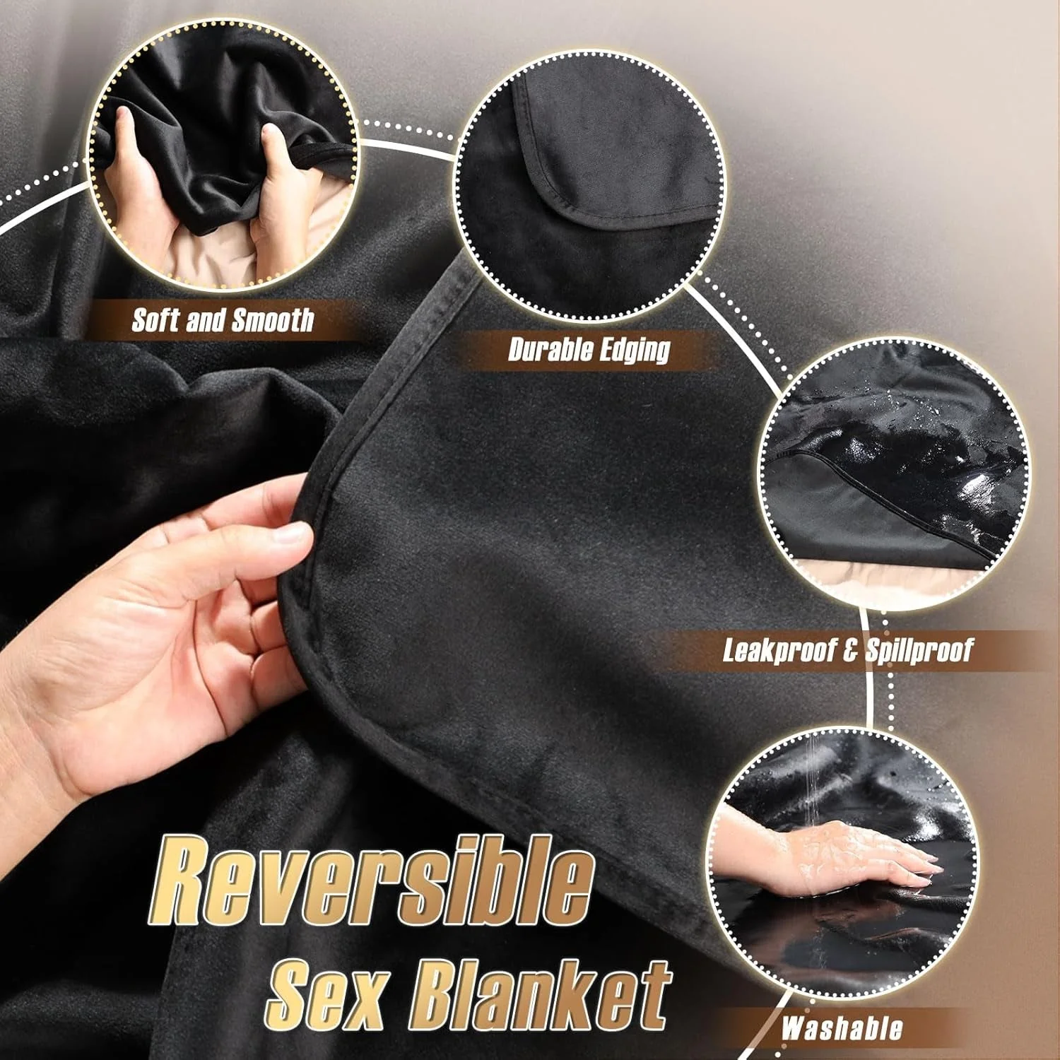 VelvetGuard Waterproof Sex Blanket - Image 8