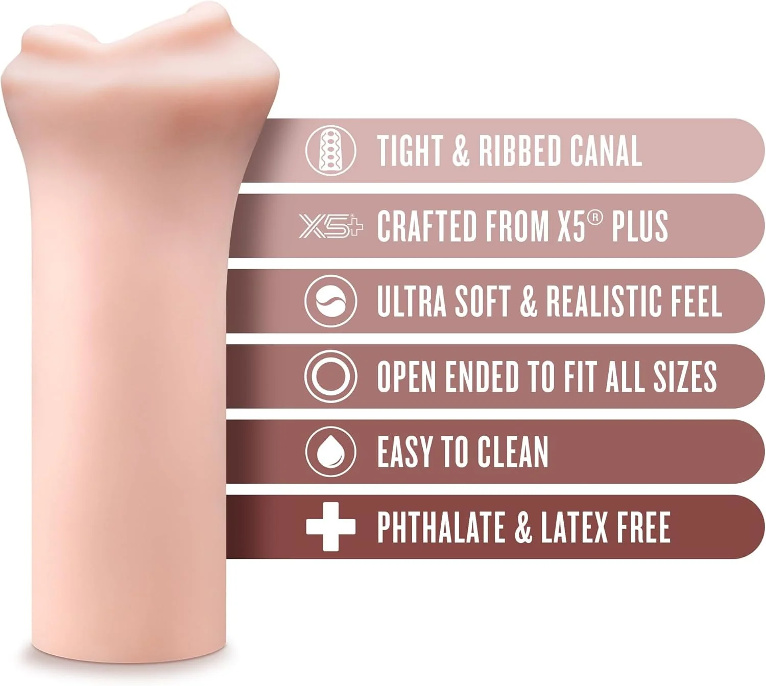 VelvetMouth Realistic Oral Pocket Pussy Stroker - Image 2