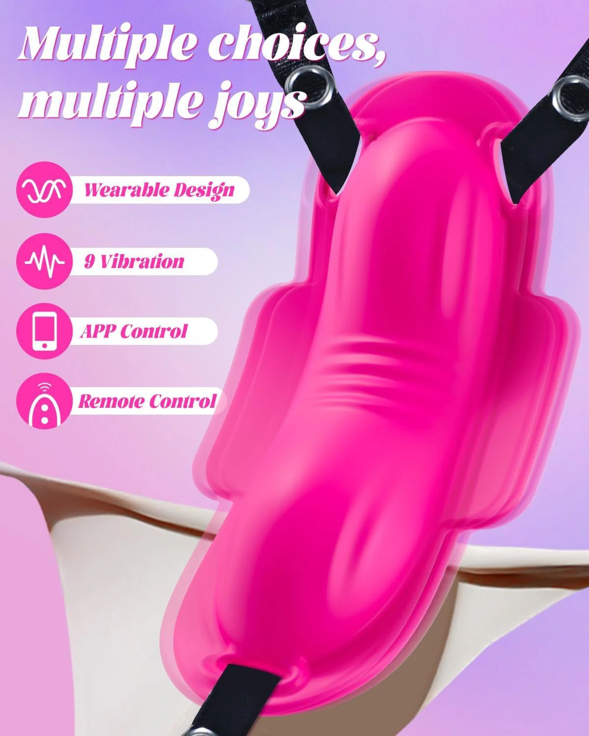 VelvetSync App/Remote Strap-On Panty Vibrator - Image 2