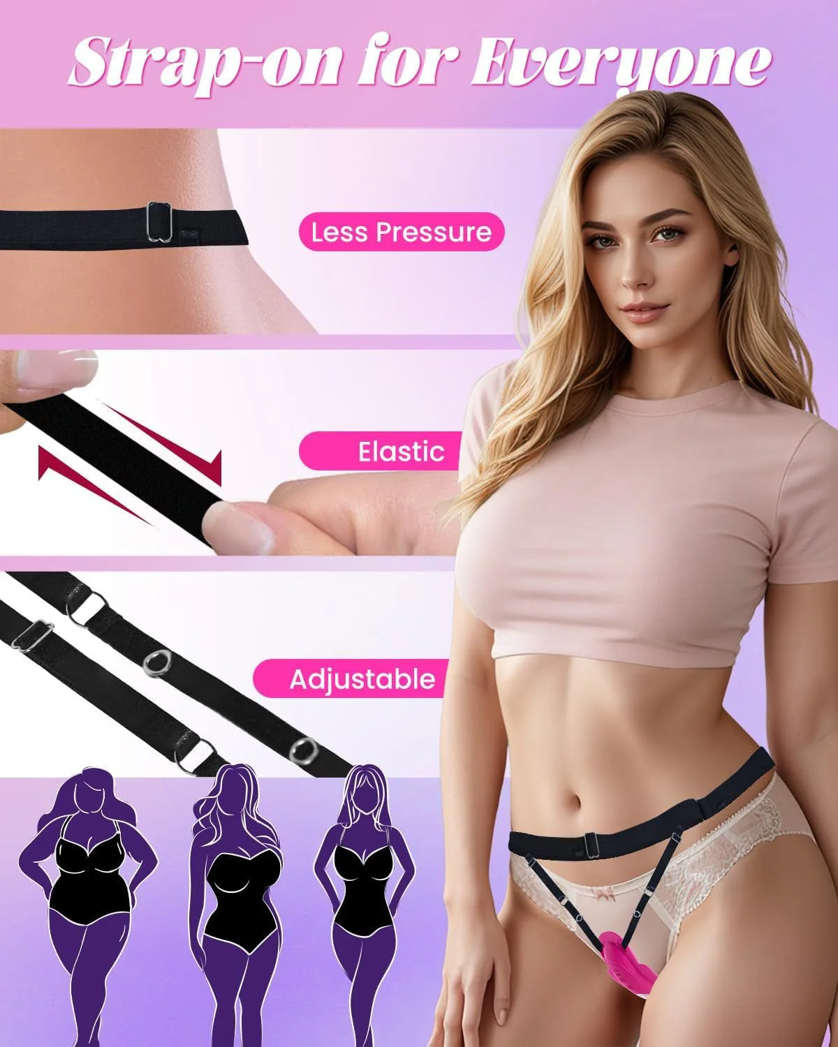 VelvetSync App/Remote Strap-On Panty Vibrator - Image 5