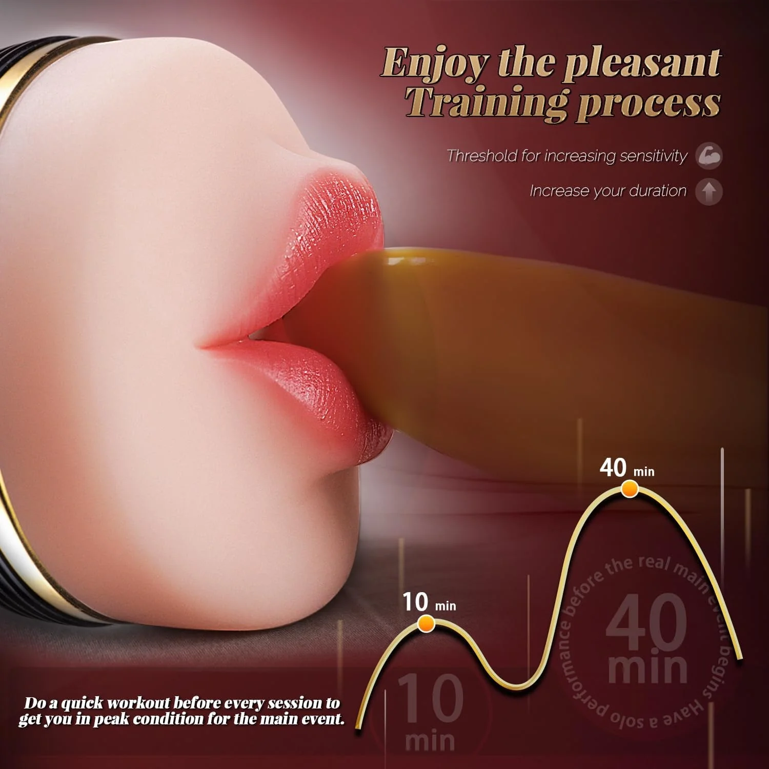VelvetThroat Deep Throat Oral Male Stroker Fleshlight - Image 6