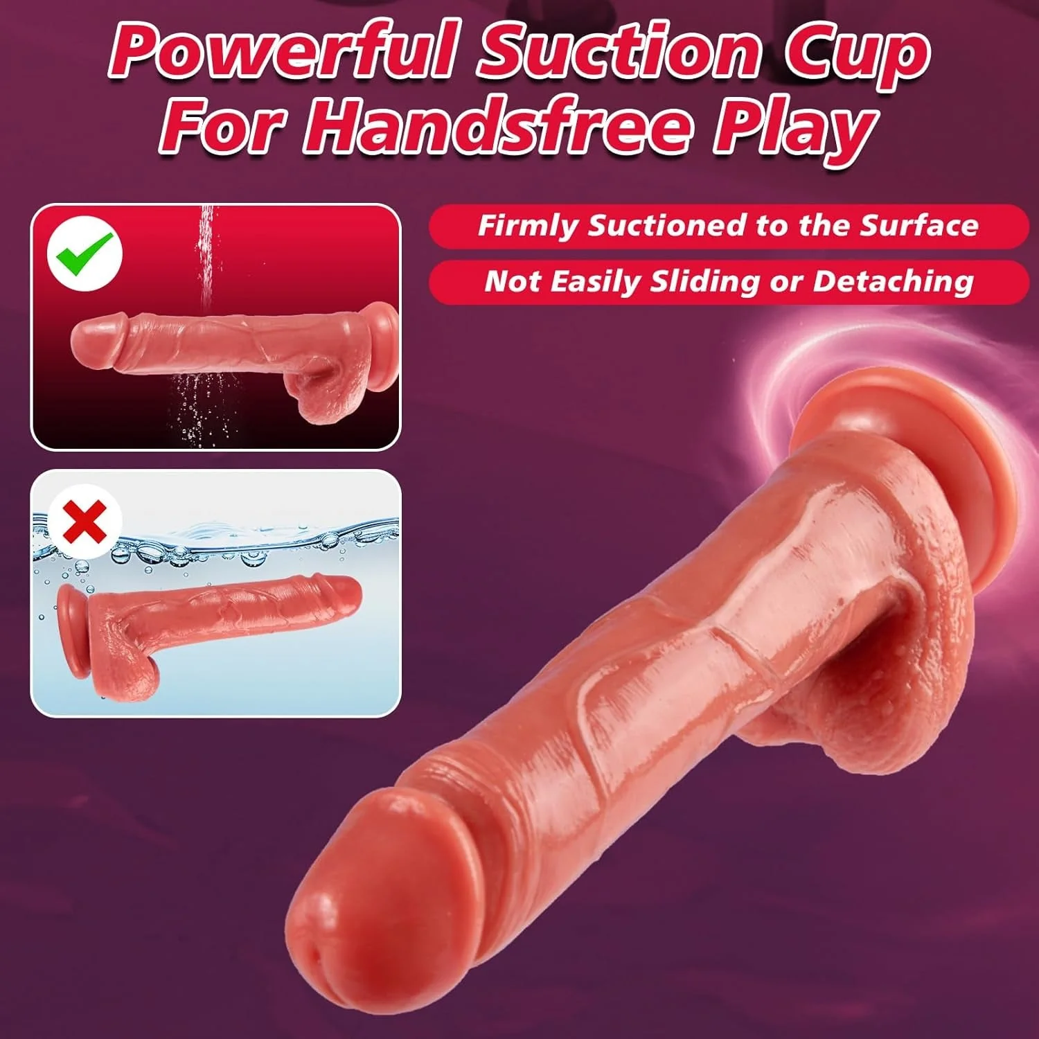 VelvetThrust Thrusting Dildo Vibrator with Remote Control - Image 6