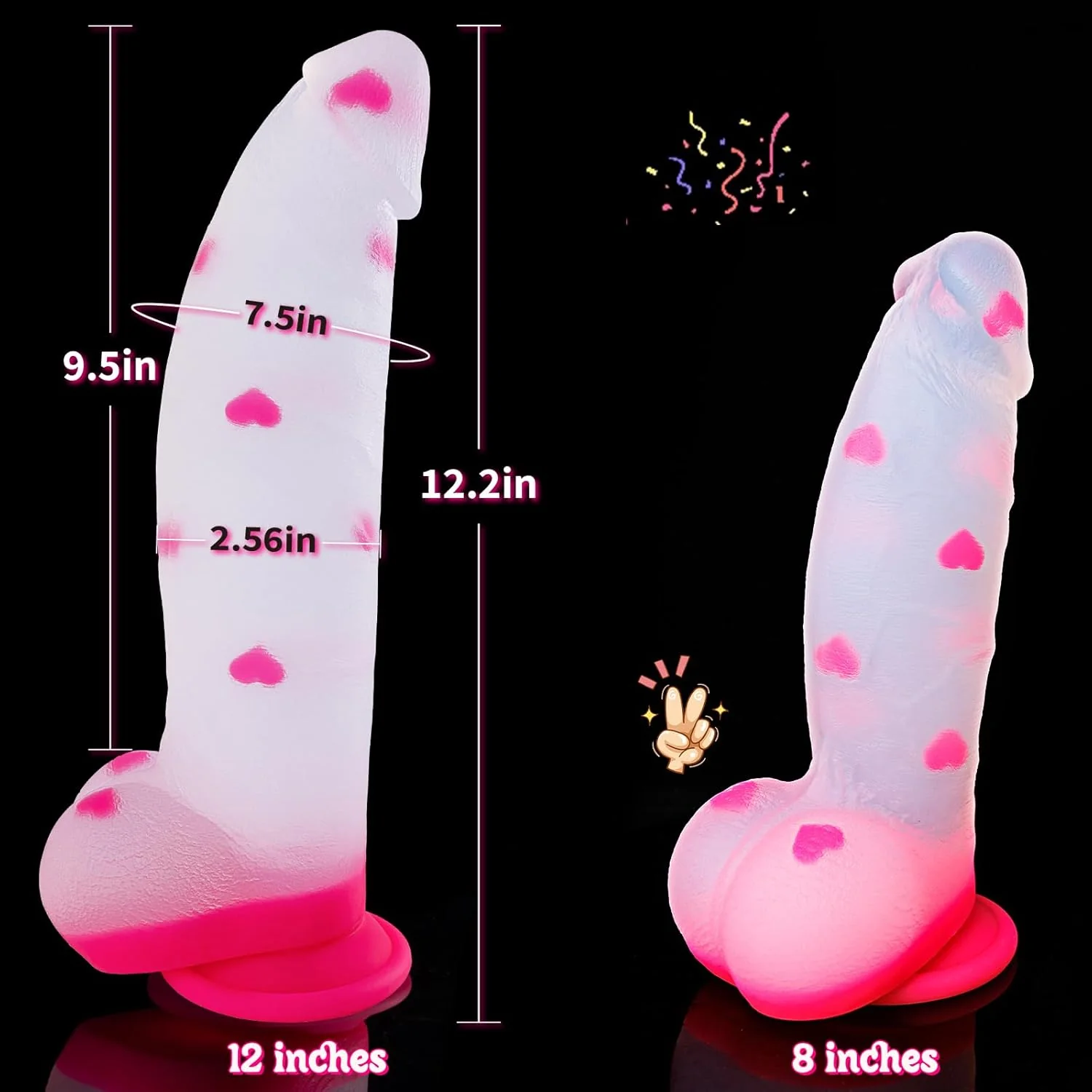 VelvetTitan 12" Liquid Silicone Dildo - Image 5
