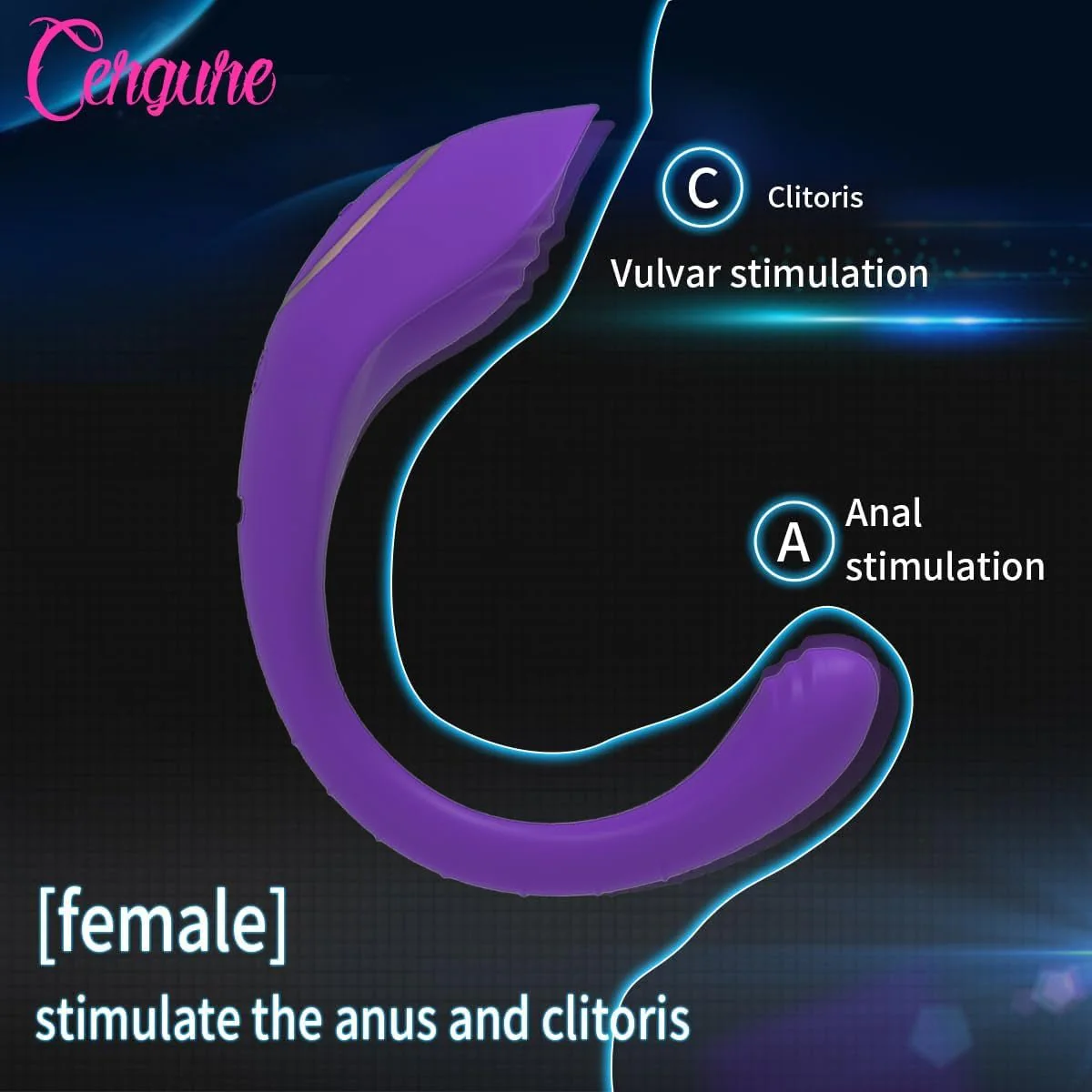 VelvetTria Multi-Zone Wearable 3-in-1 Panty Vibrator - Image 4