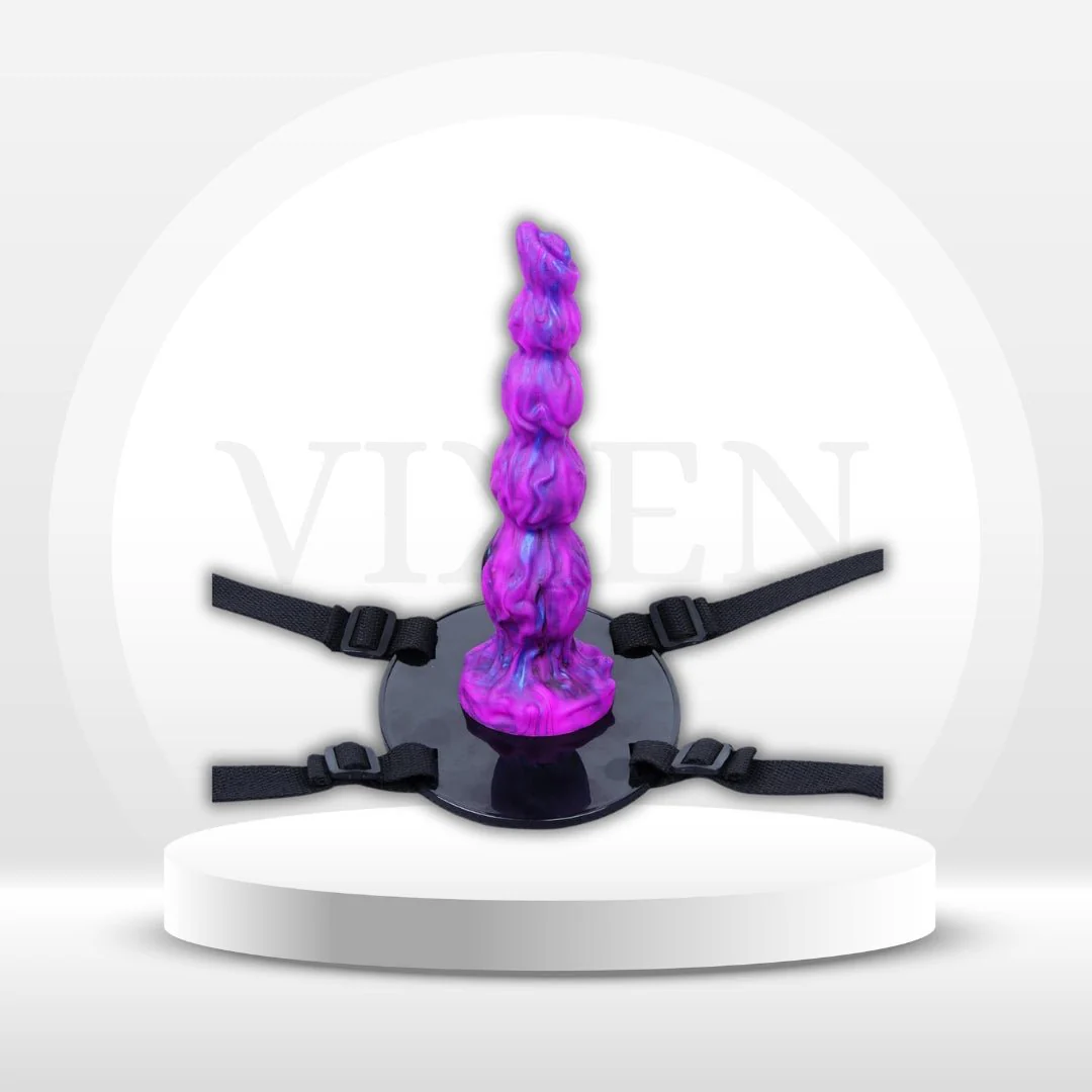 VelvetTwin XL Suction Cup Dildo Saddle