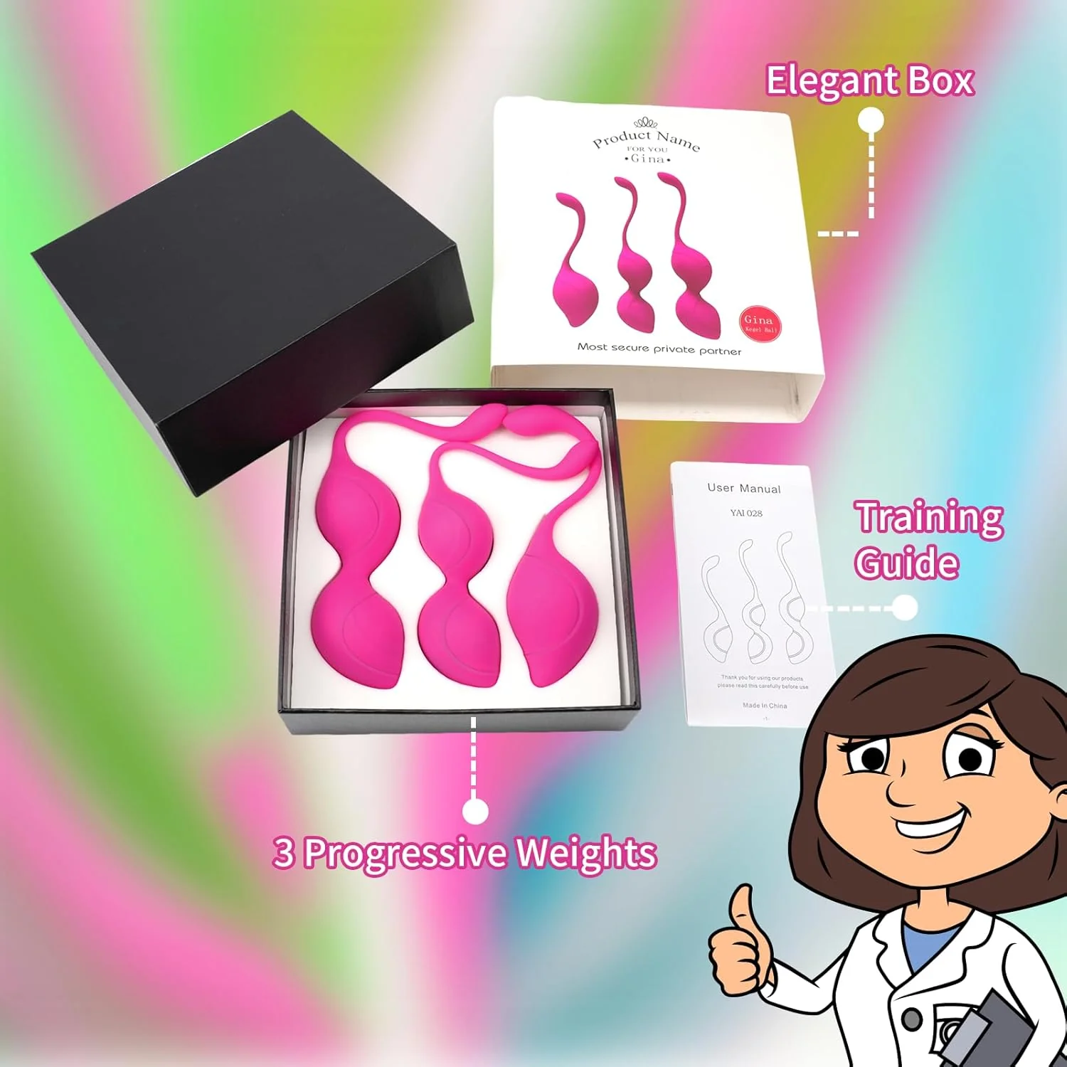 VelviTense Kegel Ball Set - Image 5