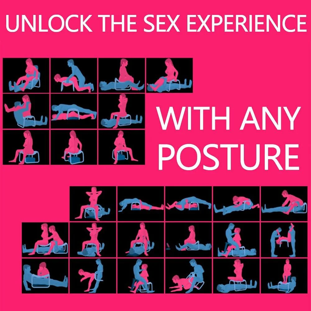 VeyraMotion Purple Adjustable Sex Chair for Couples - Image 3