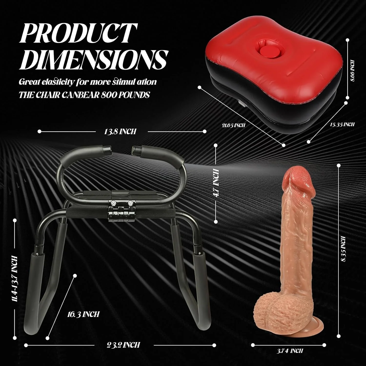 VeyraMount Sex Chair Kit with Dildo Mount - Image 2