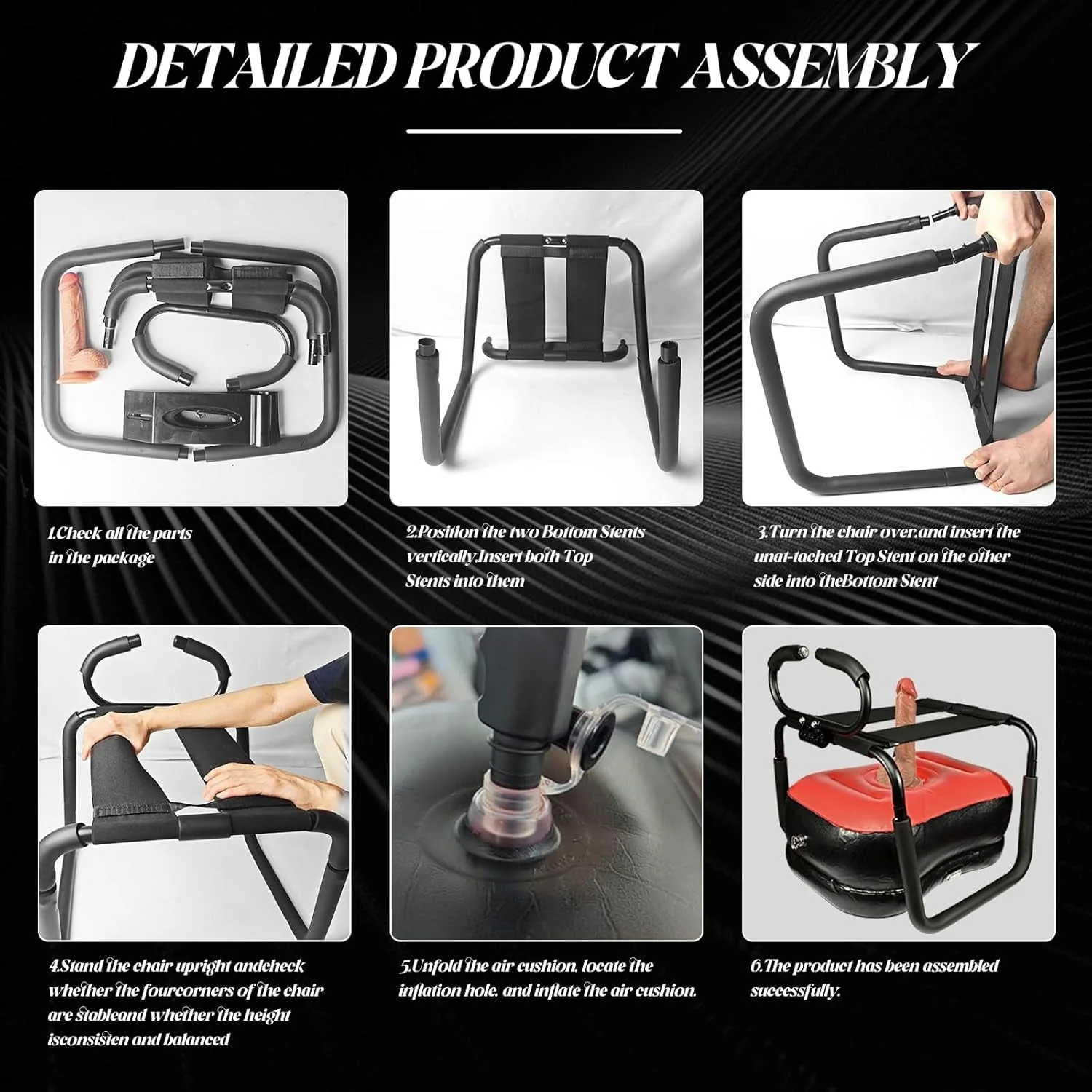 VeyraMount Sex Chair Kit with Dildo Mount - Image 7