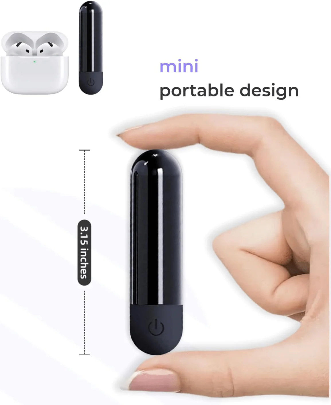 VibeEase Mini Bullet Vibrator for Clit & Nipple Stimulation - Image 4