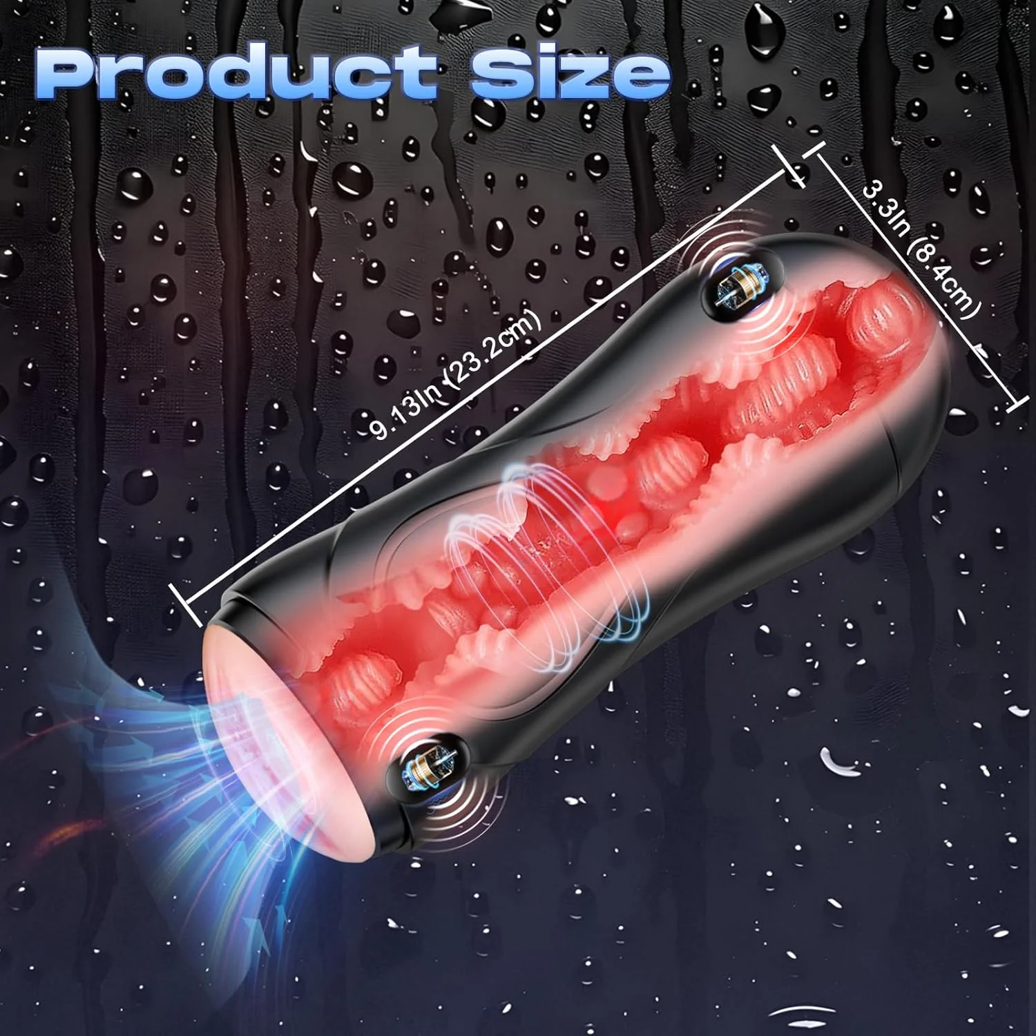 VibeLock App-Controlled Fleshlight Vibrator - Image 7