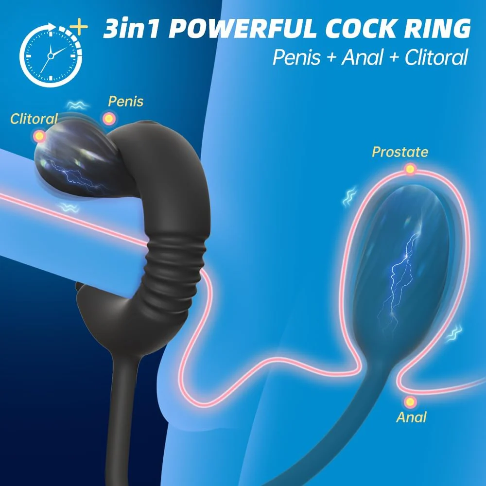 VibeLock Pro Duo Penis Ring - Image 2