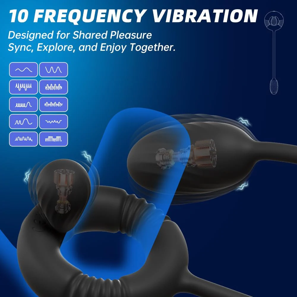 VibeLock Pro Duo Penis Ring - Image 4