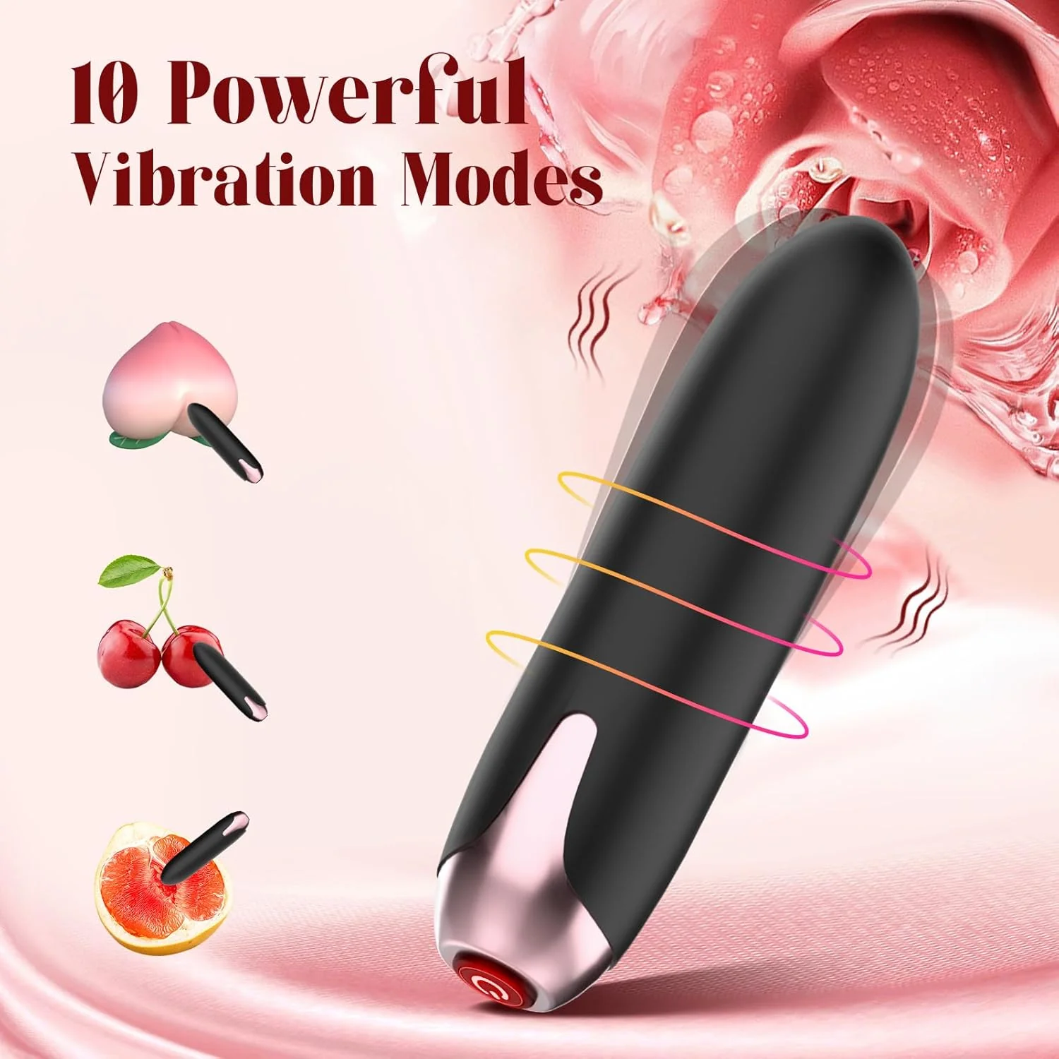 VibeMax Strap-On Dildo with Vibrating Bullet - Image 4