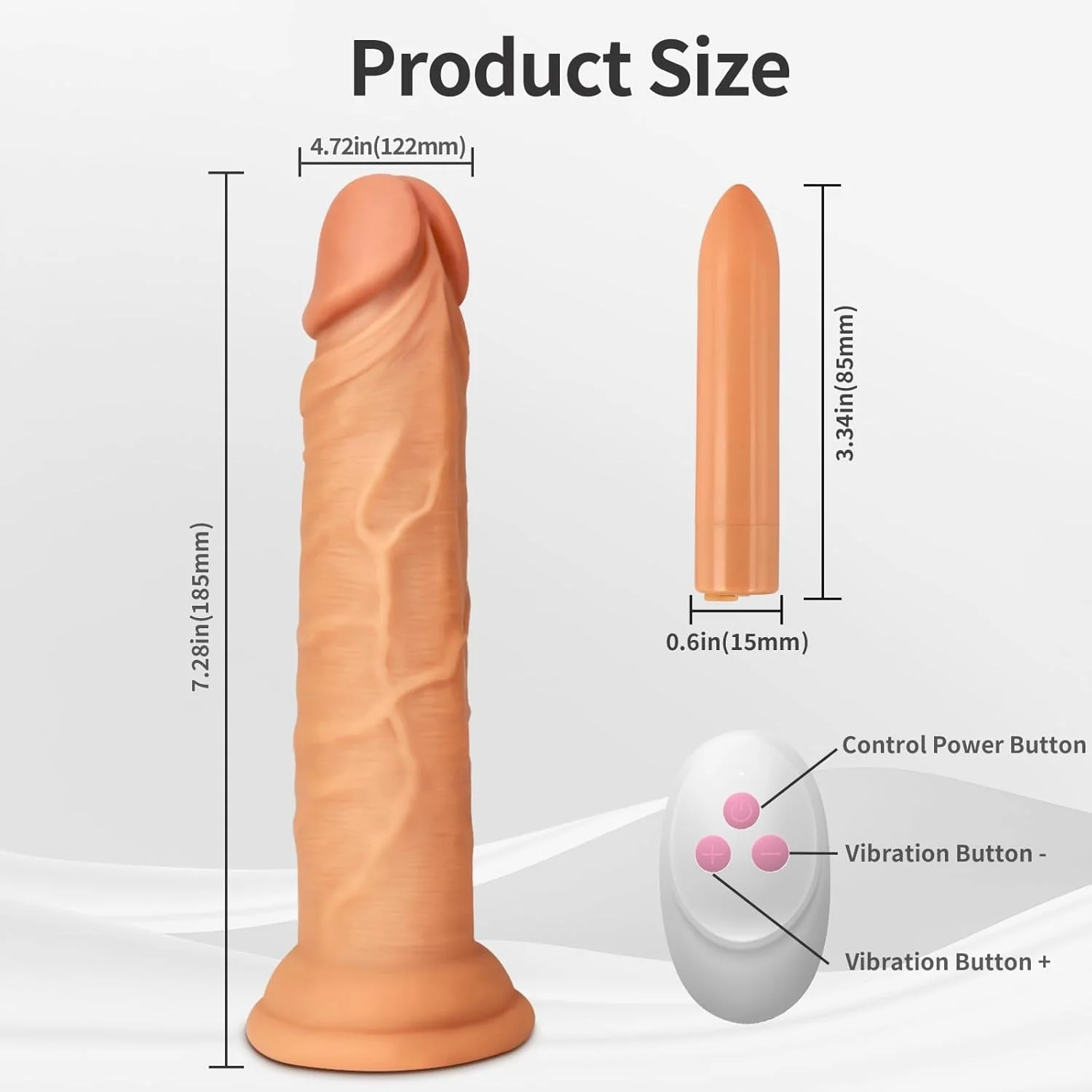 VibeSet Dildo Harness with Bullet Vibrator - Image 6