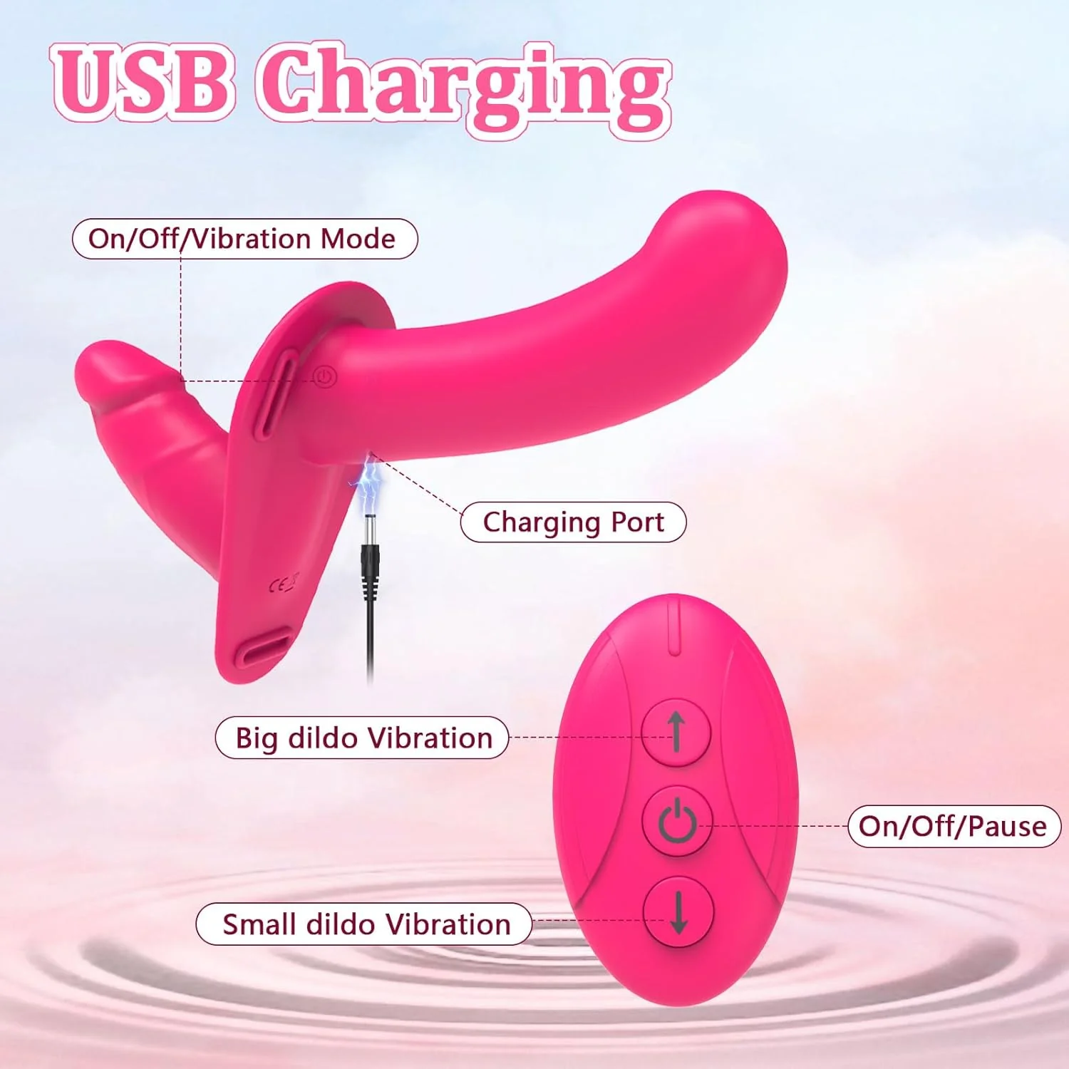 VibeStrap Dual Stimulation Strap-On - Image 7