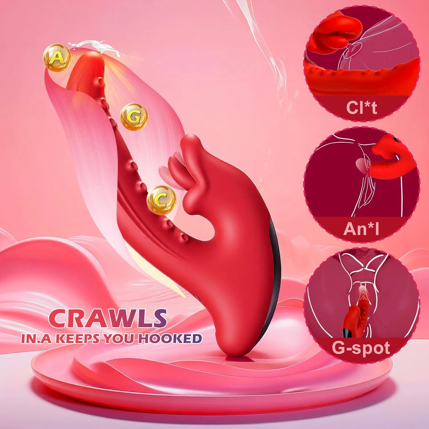 PetalNova Tongue & G-Spot Vibrator - Image 2