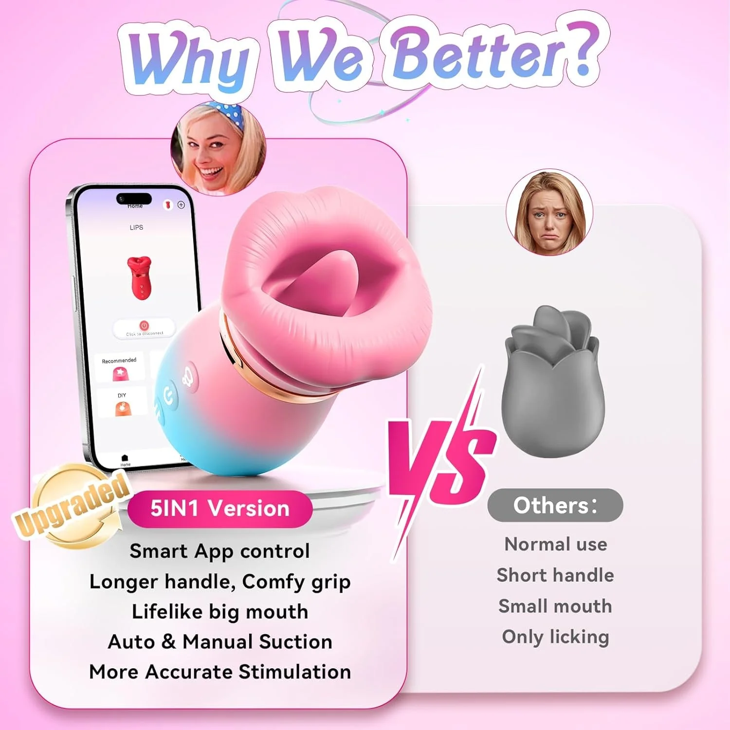 RoseNova App-Control AI Suction Vibrator - Image 7
