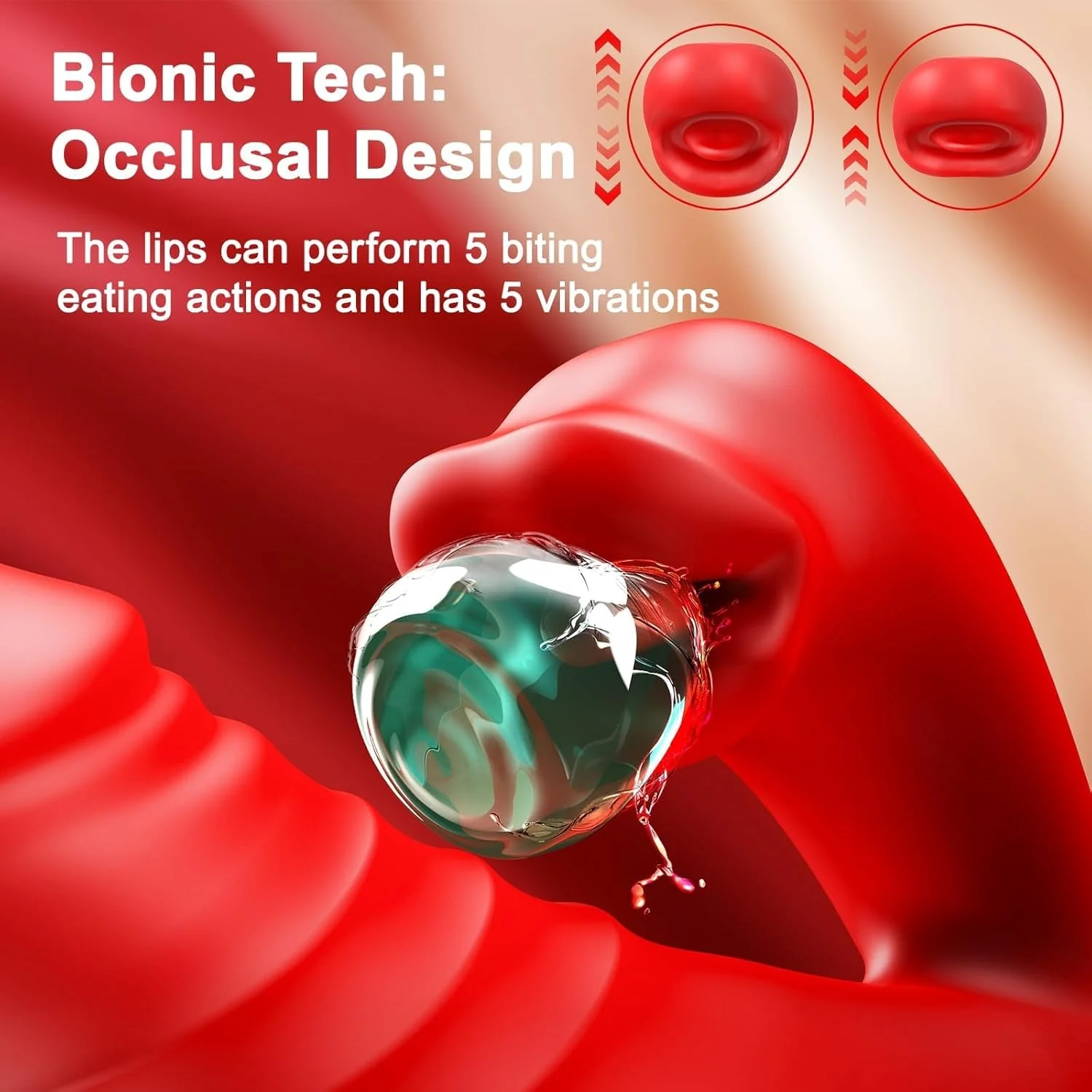 VeloraSync 4X Fusion Thrusting & Licking Vibrator - Image 3