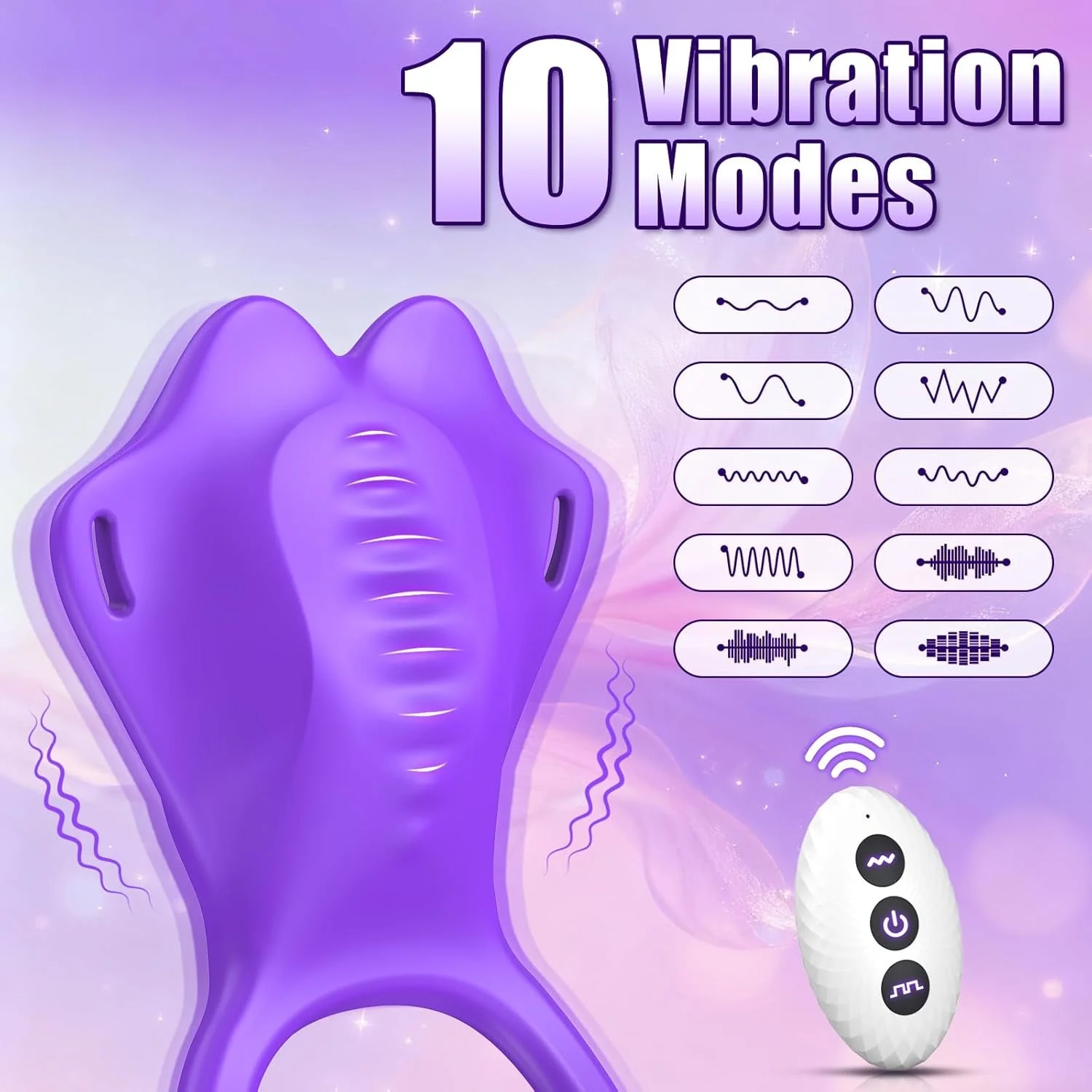 VioletClutch Couples Panty & Cock Ring Vibrator - Image 3
