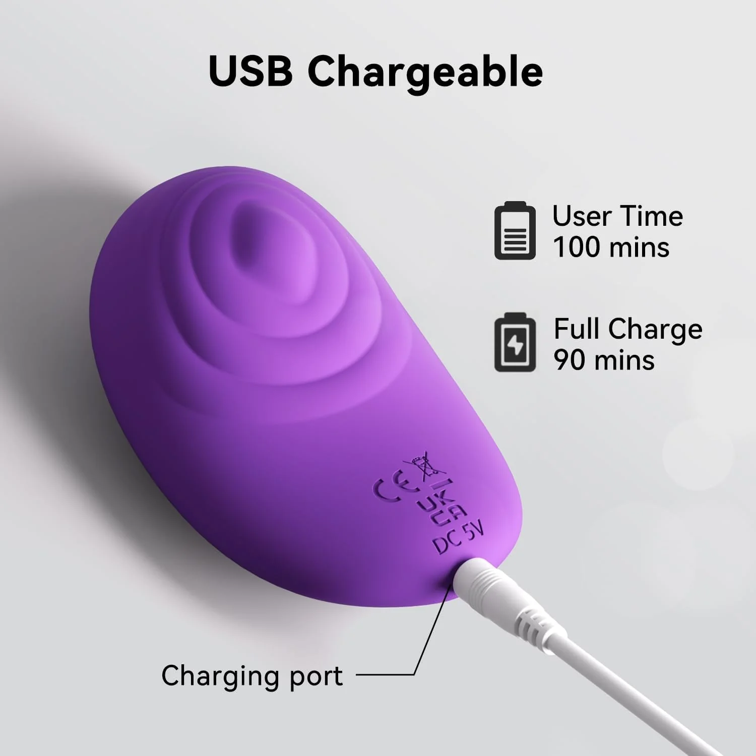 VioletPalm Handheld Clit Massager - Image 3