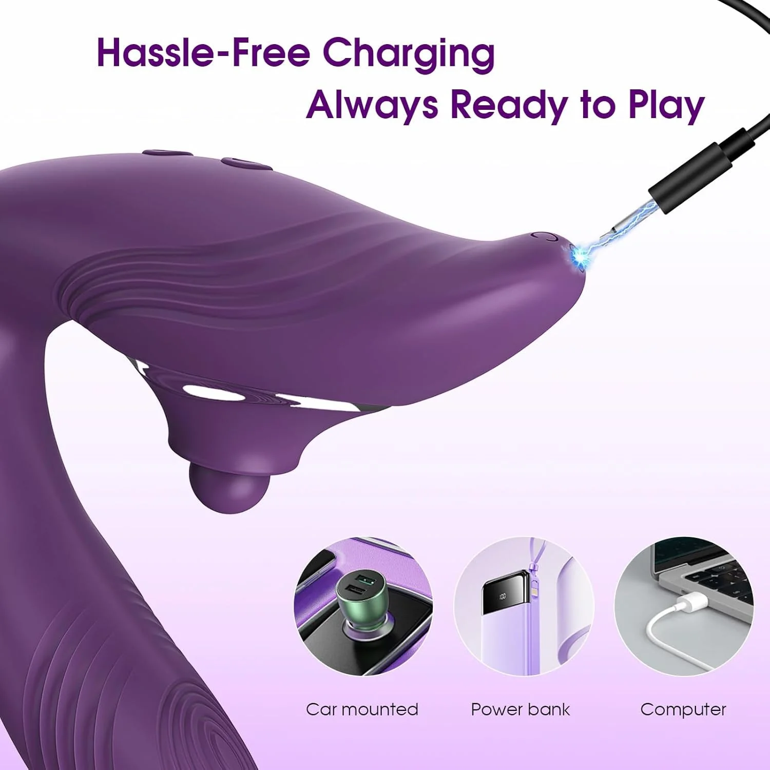 VioletTap Wearable Tapping G-Spot Vibrator - Image 6