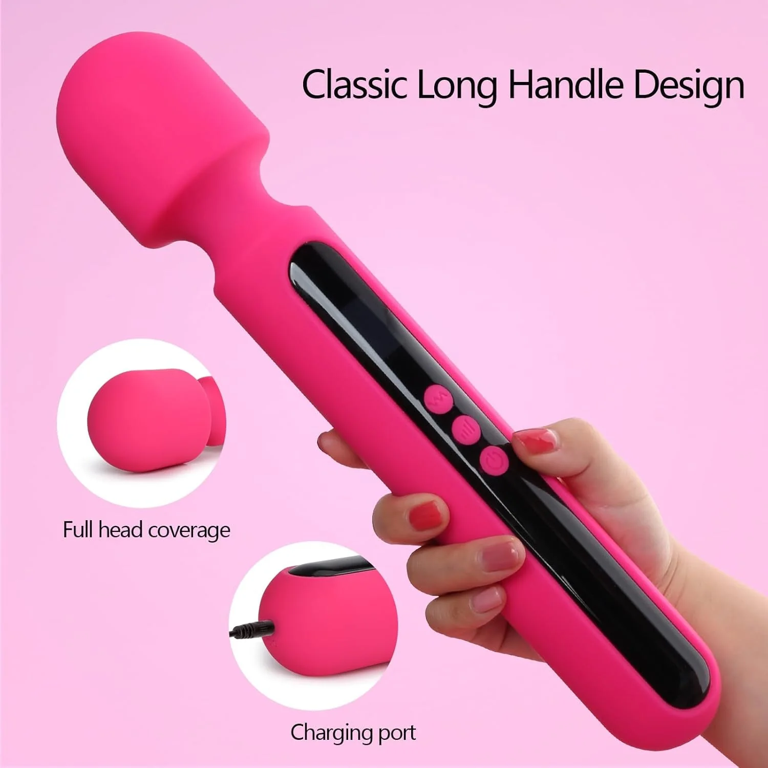 VisionVibe LCD Wand Vibrator - Image 5