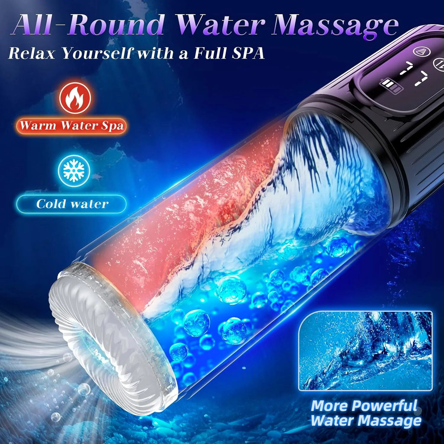 VixenCore 5-in-1 Thrusting Penis Pump Stroker - Image 6