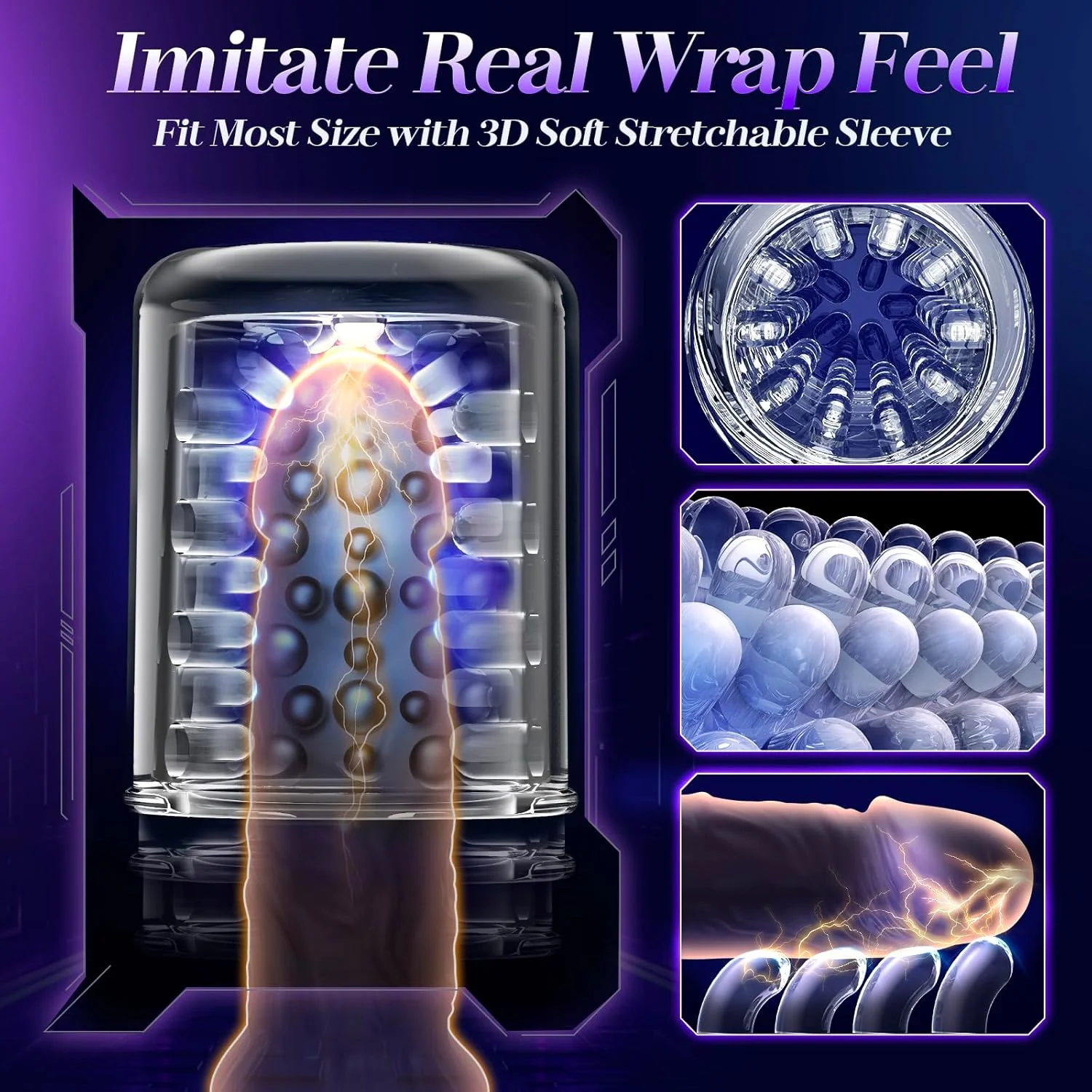 VixenCore 5-in-1 Thrusting Penis Pump Stroker - Image 7