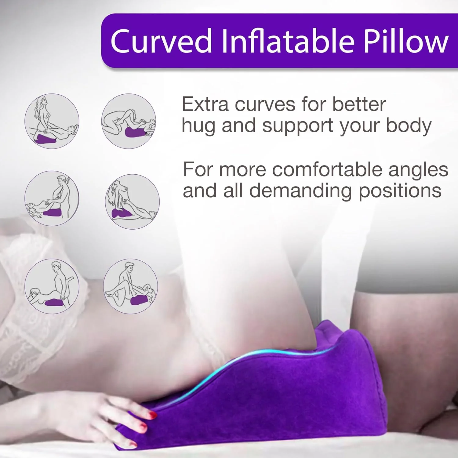 VixenCurve Inflatable Sex Pillow - Image 3