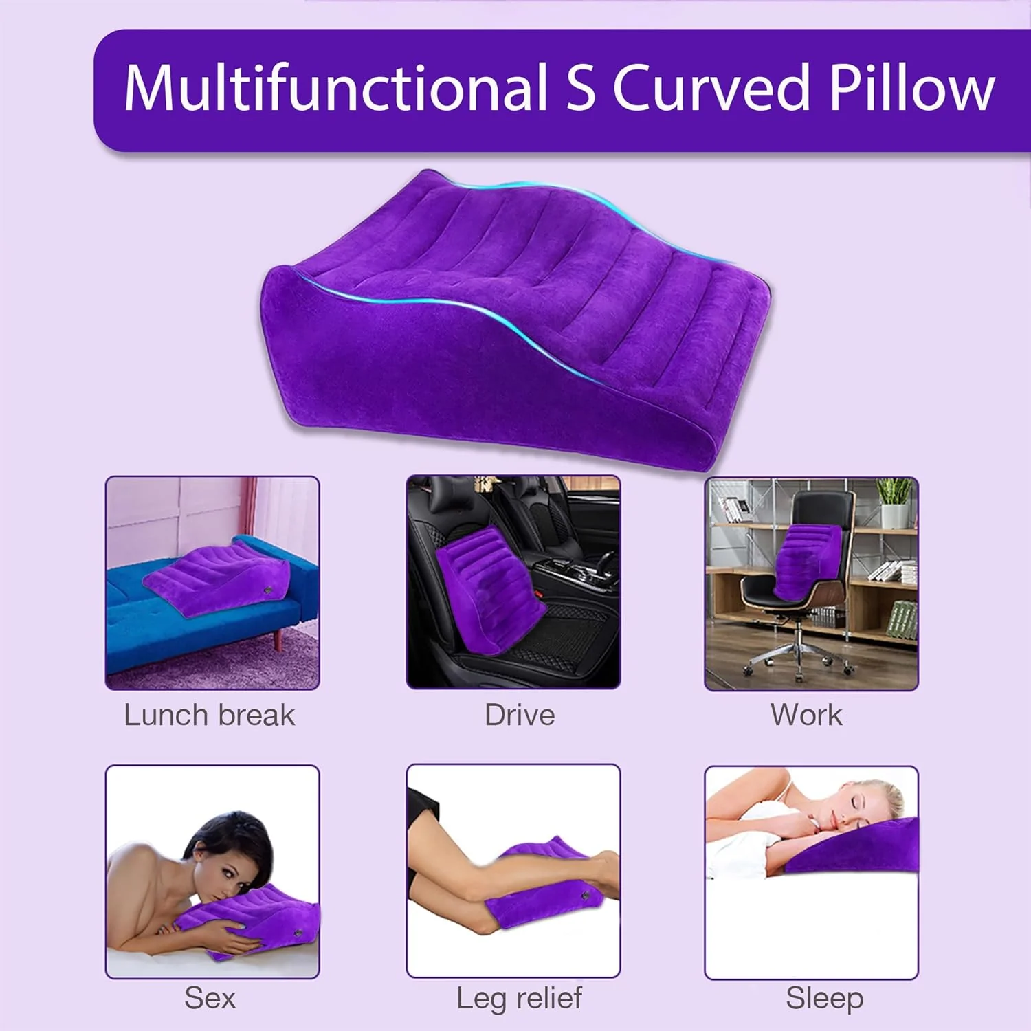 VixenCurve Inflatable Sex Pillow - Image 6