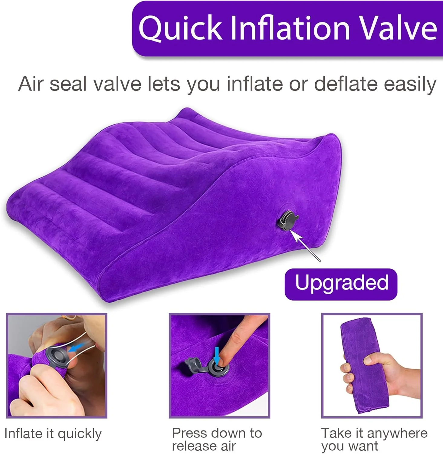 VixenCurve Inflatable Sex Pillow - Image 7
