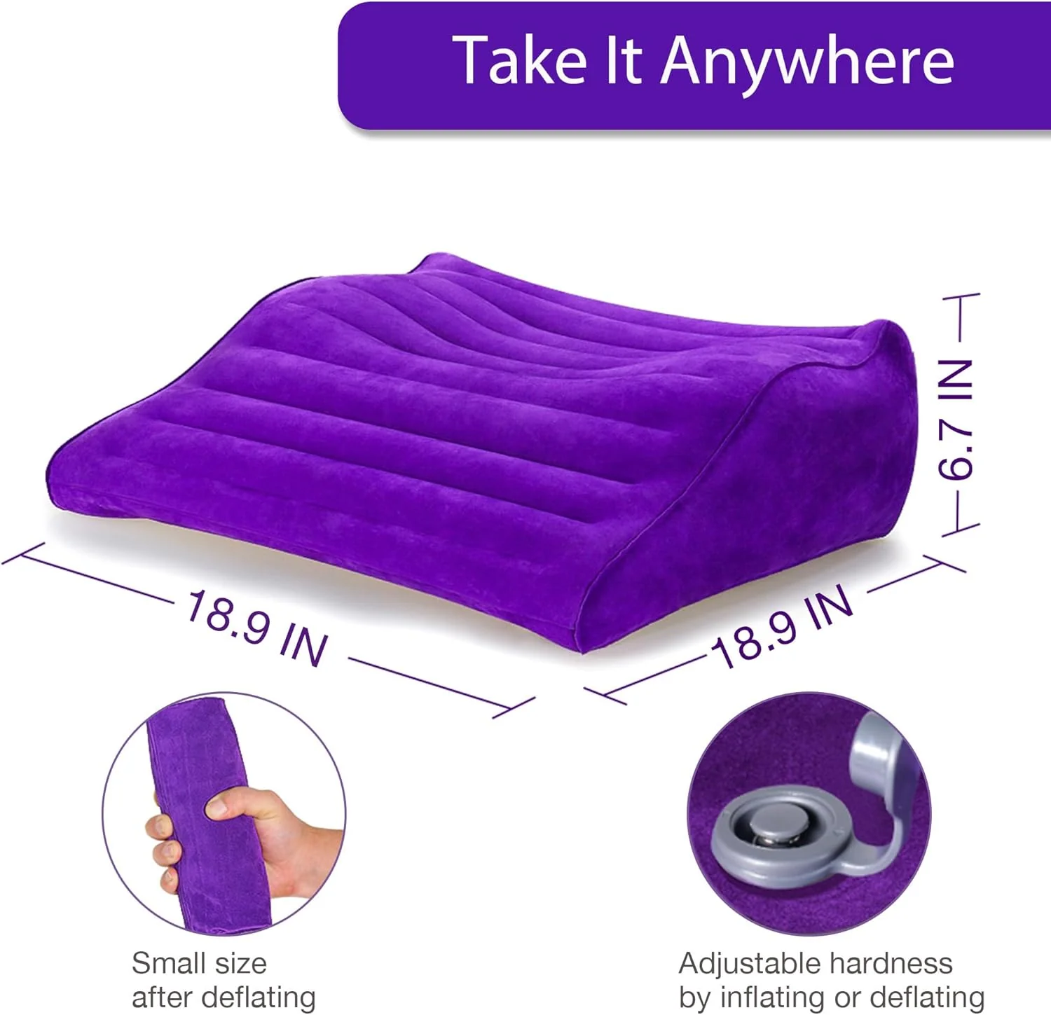 VixenCurve Inflatable Sex Pillow - Image 8