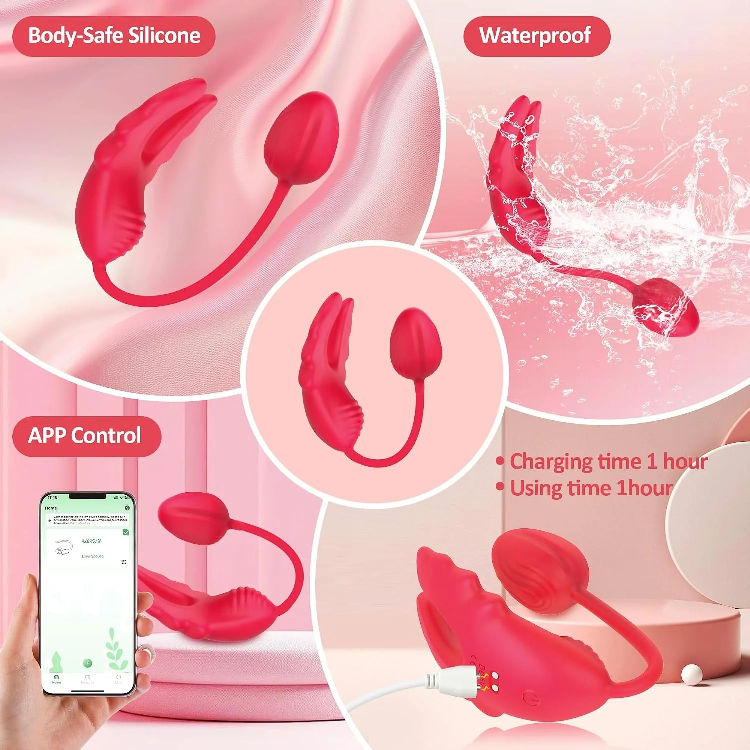VixenDuet App-Controlled Wearable Vibrator for Couples - Image 4