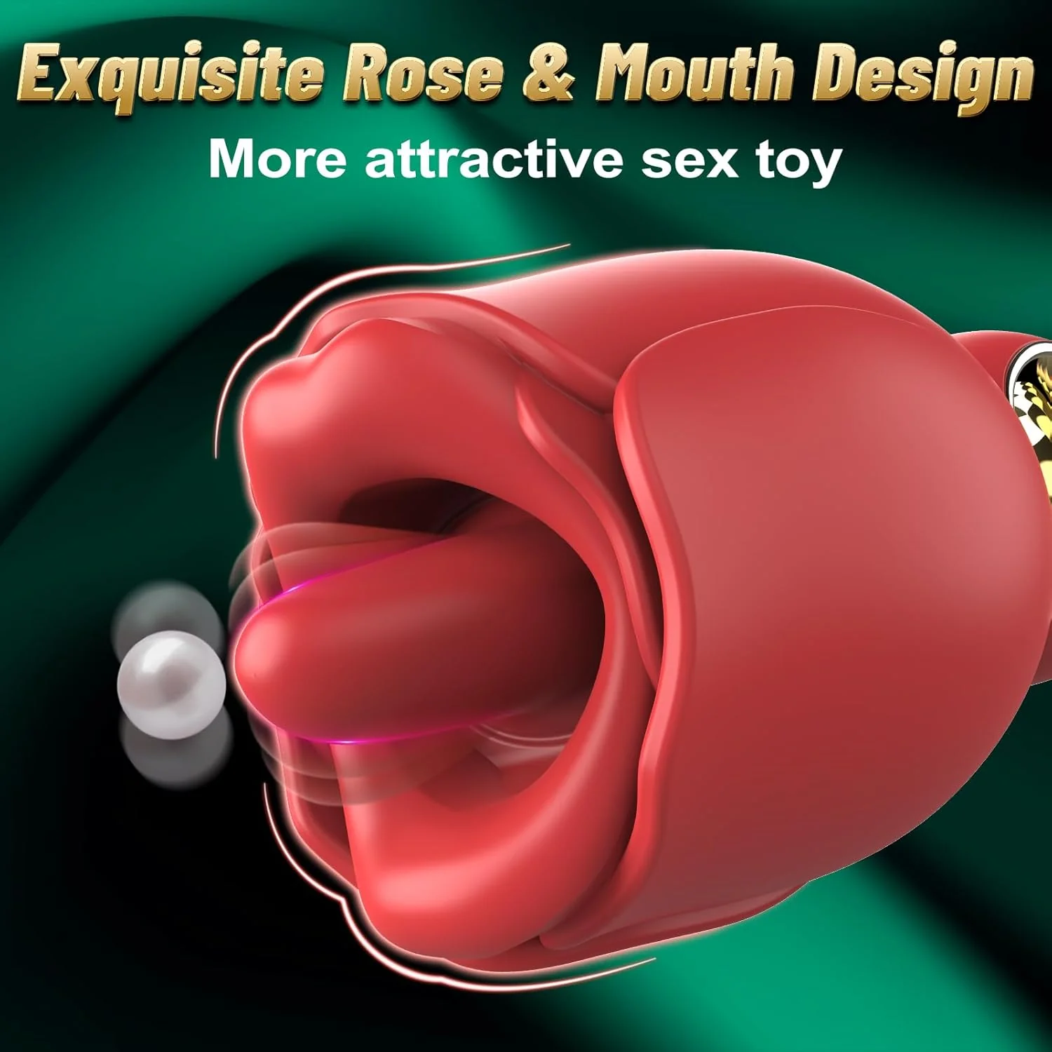 VixenLick 360° Rose Licking Vibrator - Image 3
