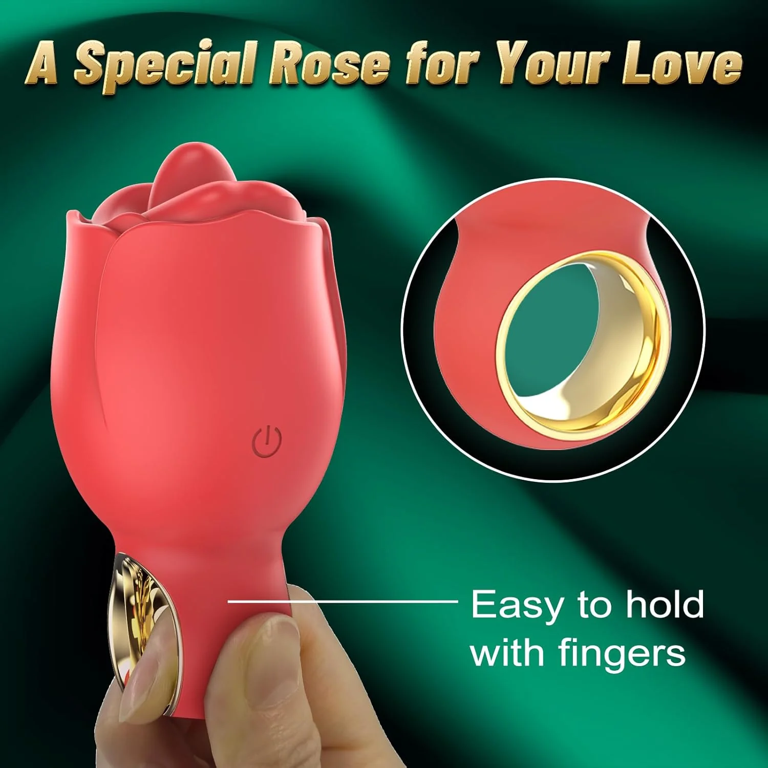 VixenLick 360° Rose Licking Vibrator - Image 4