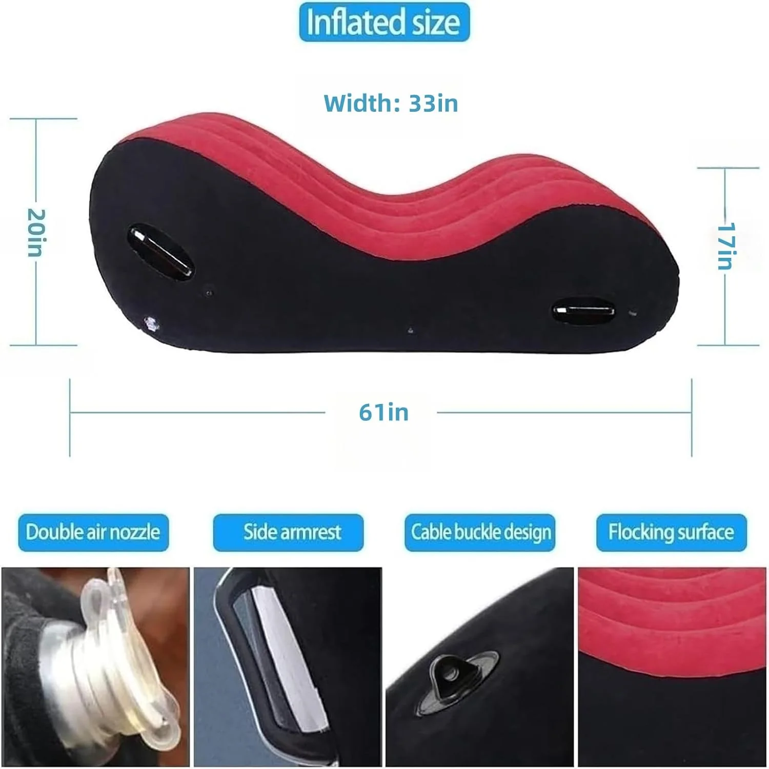 VixenLift Inflatable Position Sofa - Image 4