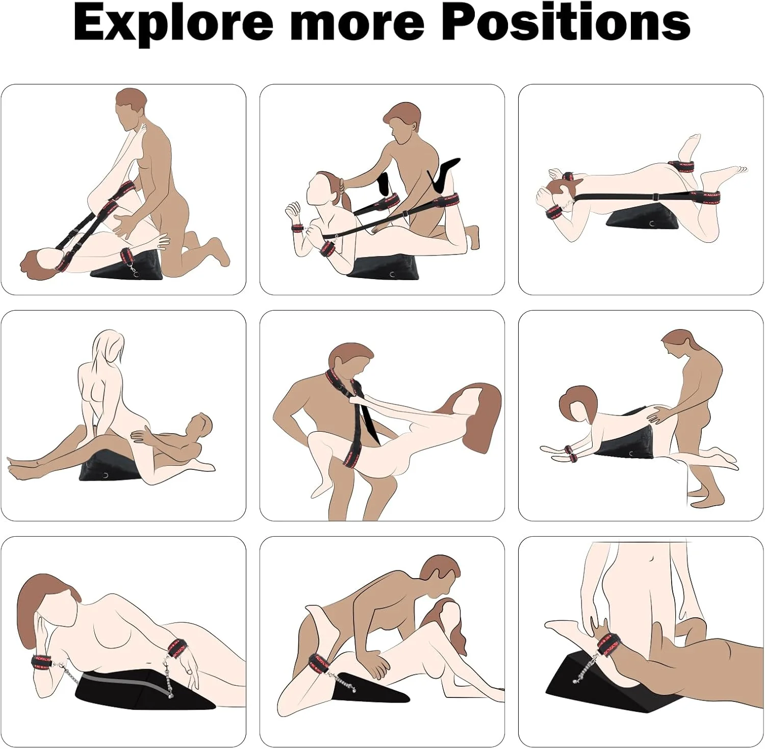 VixenMax Bondage Sex Pillow Kit - Image 3