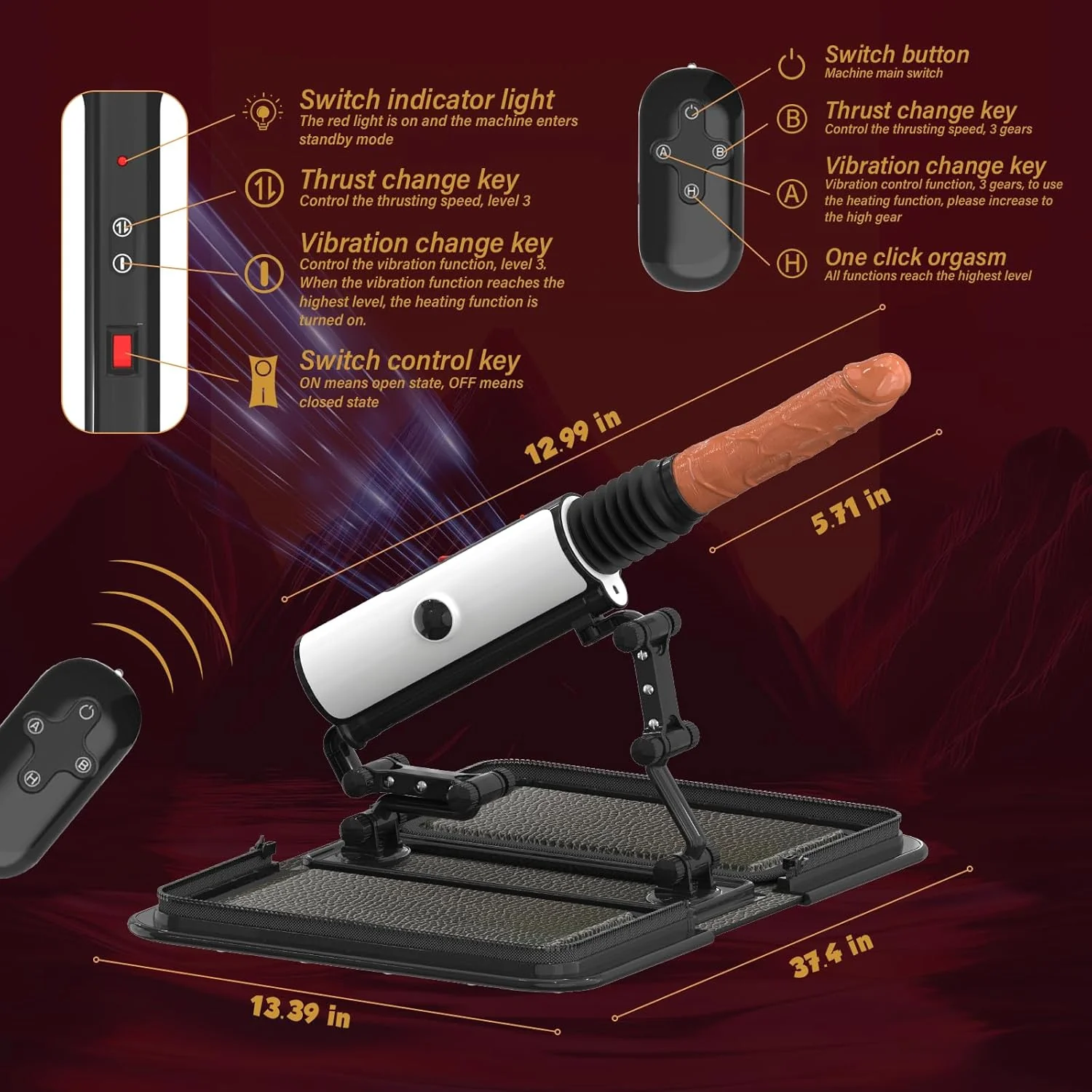 VixenVault Thrusting Handbag Sex Machine - Image 6