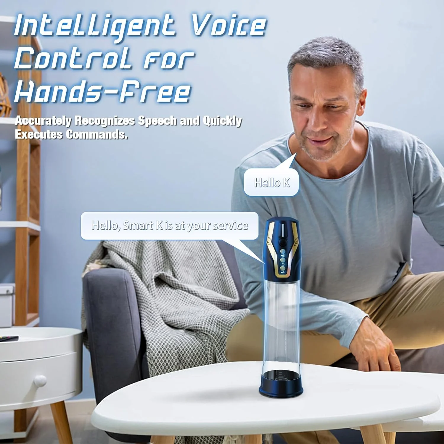 VocalPump 4X Smart Penis Pump Stroker - Image 3