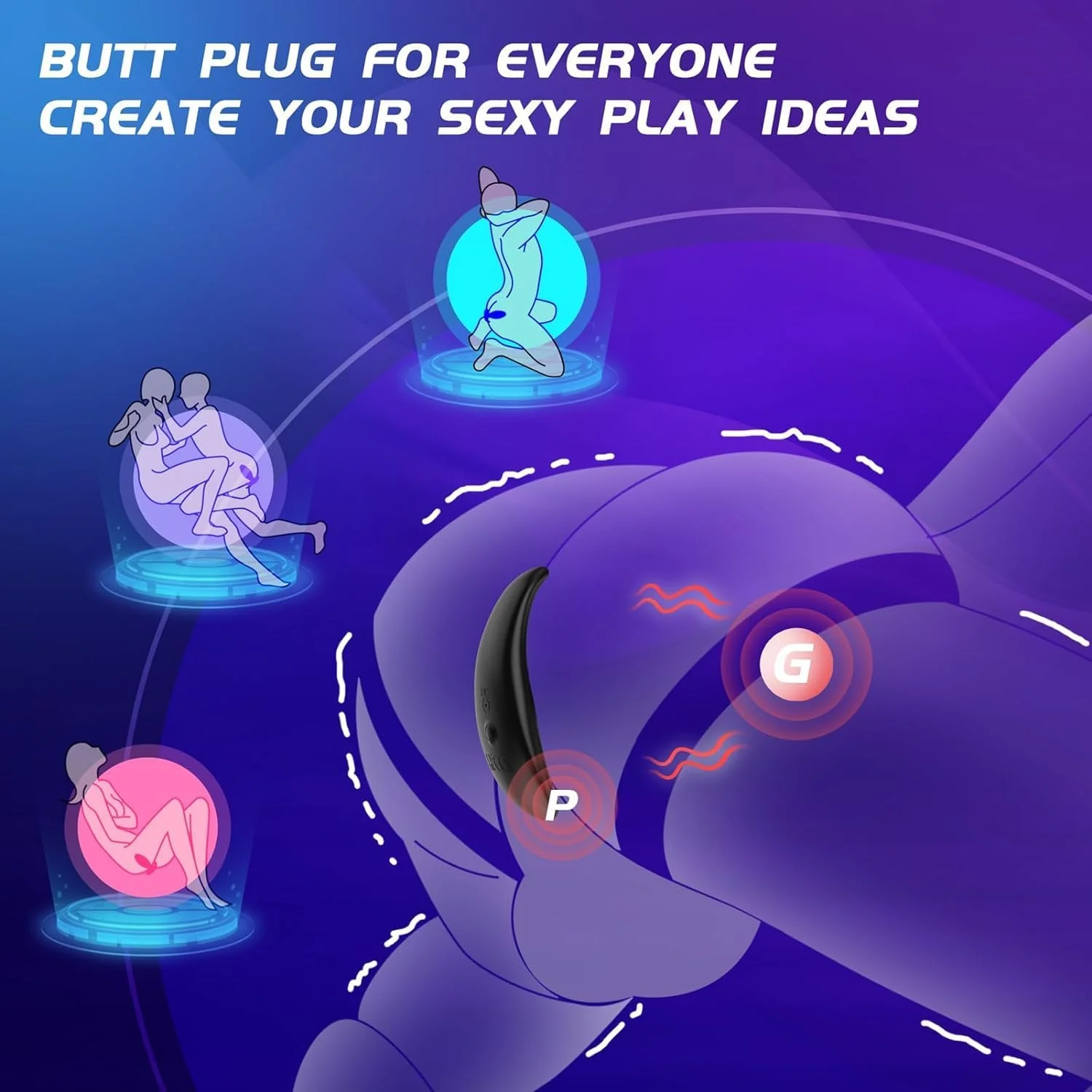 VoltSpire Triple-Stim Electro-Shock Anal Plug - Image 4