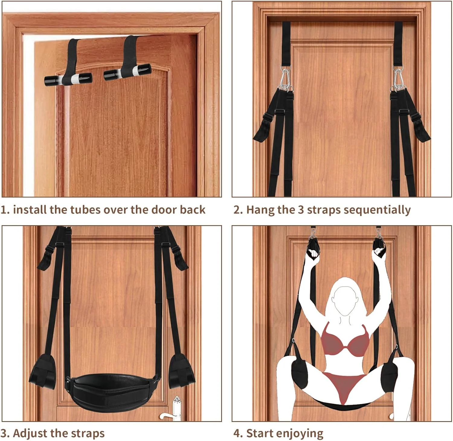 WallTamer Soft Door Sex Swing - Image 7
