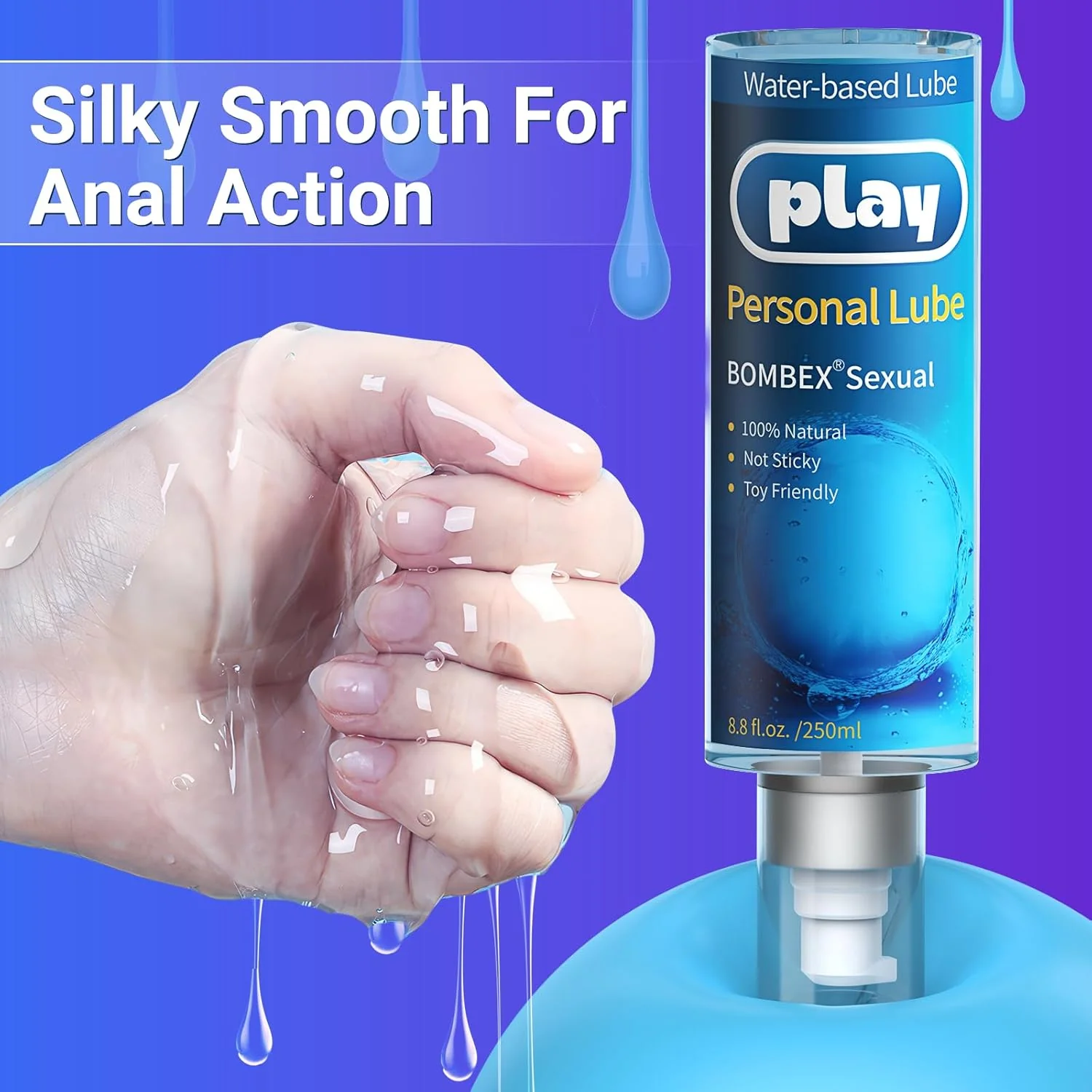 Water-Based Personal Lubricant – Toy-Friendly & Long-Lasting - Image 4